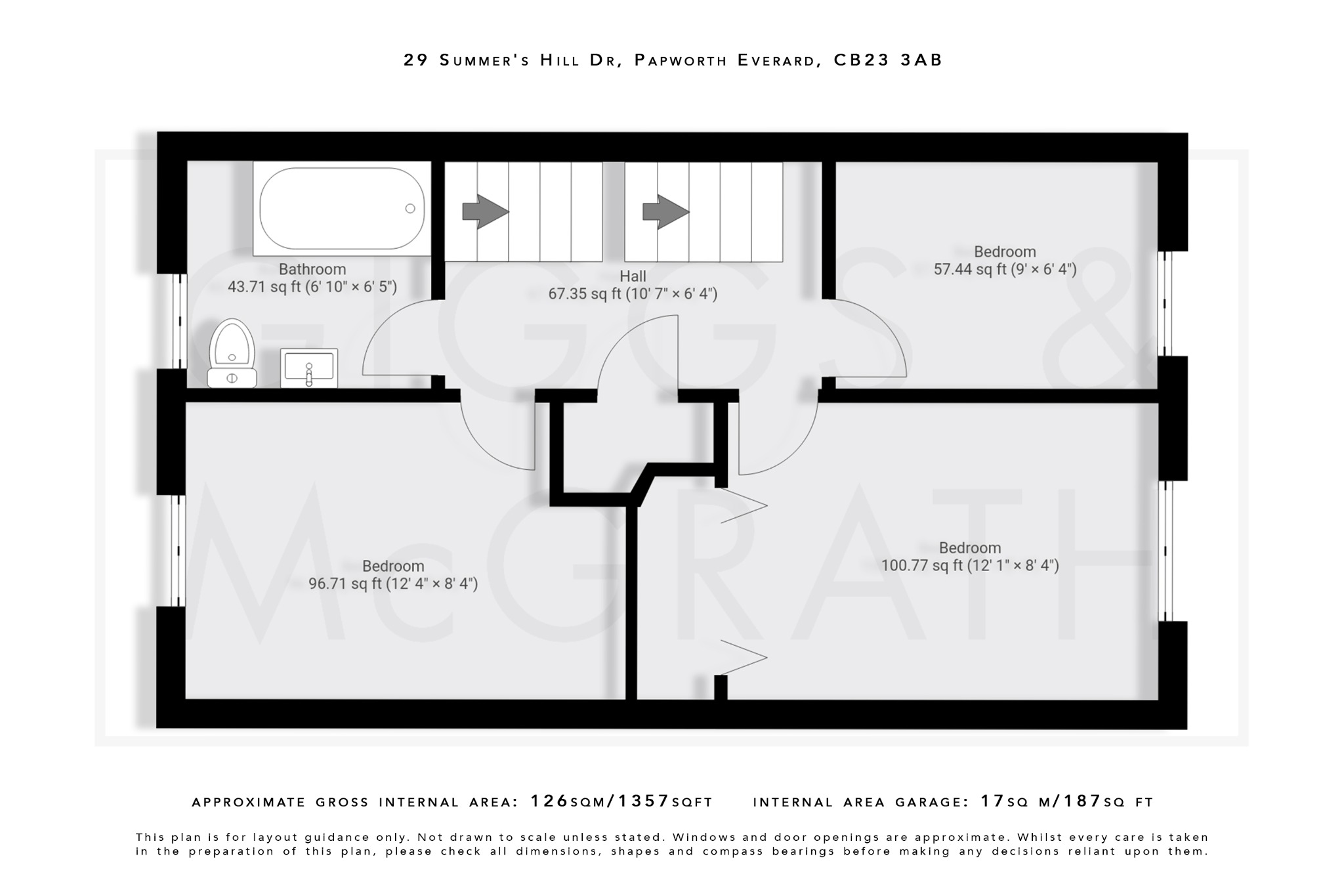 4 bed end of terrace house for sale in Summer's Hill Drive, Cambridge - Property Floorplan