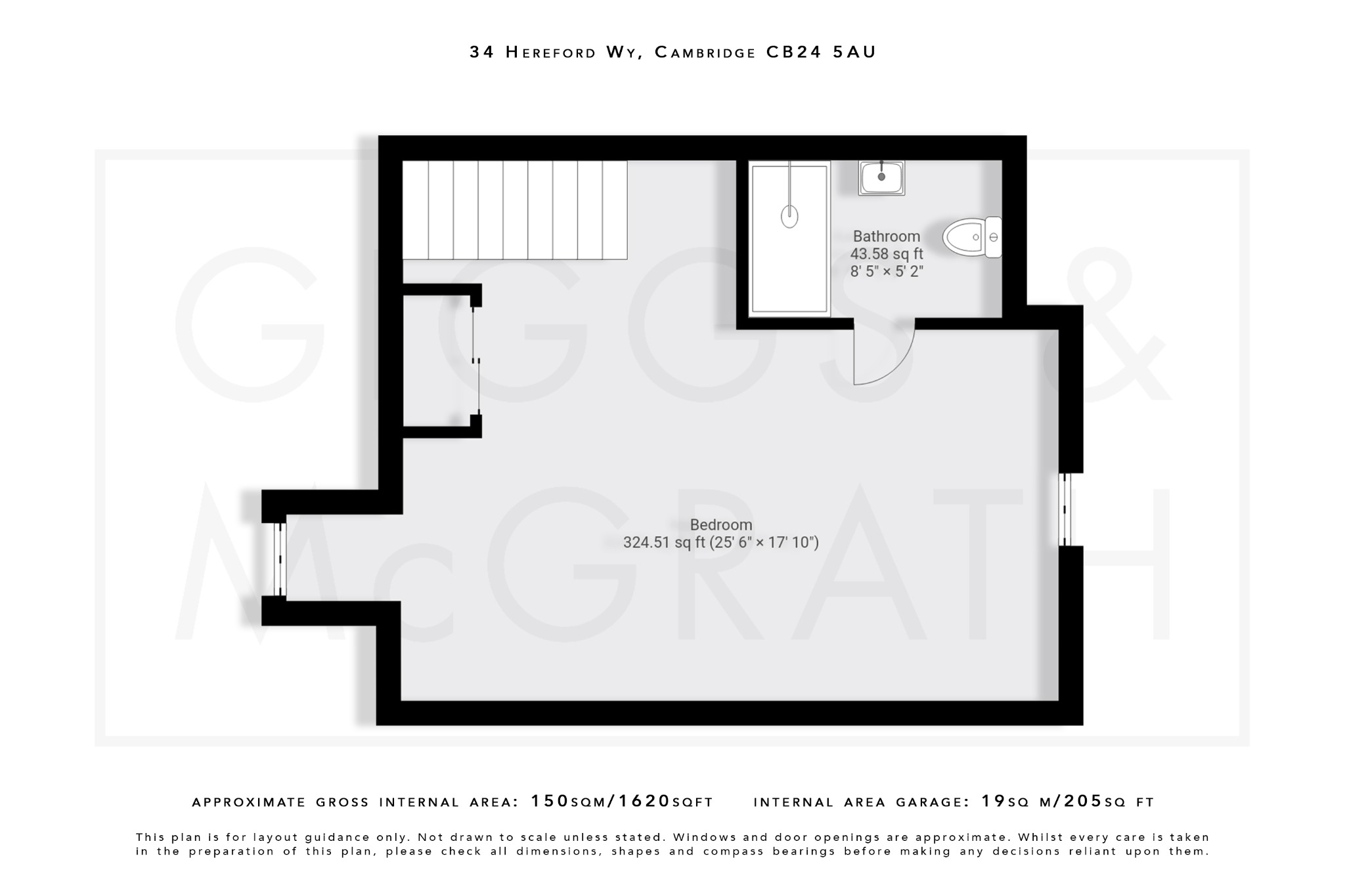 4 bed town house for sale in Hereford Way, Cambridgeshire - Property Floorplan