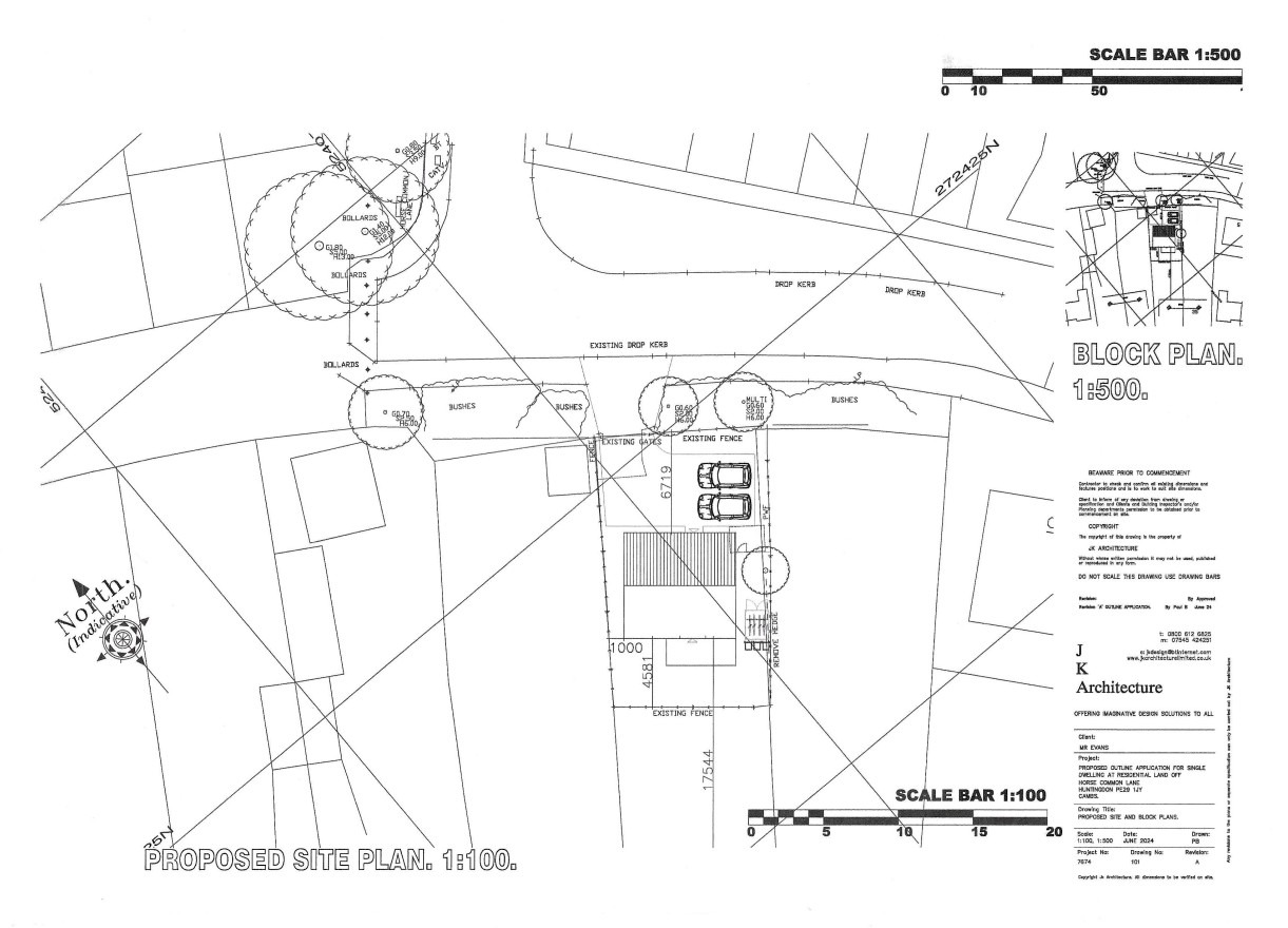 Land for sale in Horse Common Lane, Huntingdon - Property Floorplan