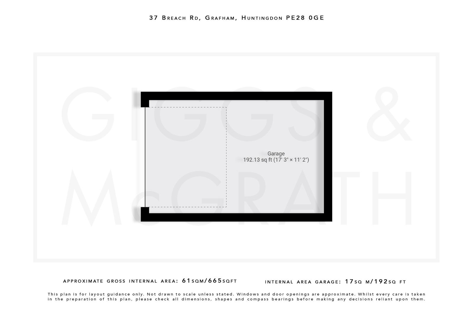 2 bed end of terrace house for sale in Breach Road, Huntingdon - Property Floorplan