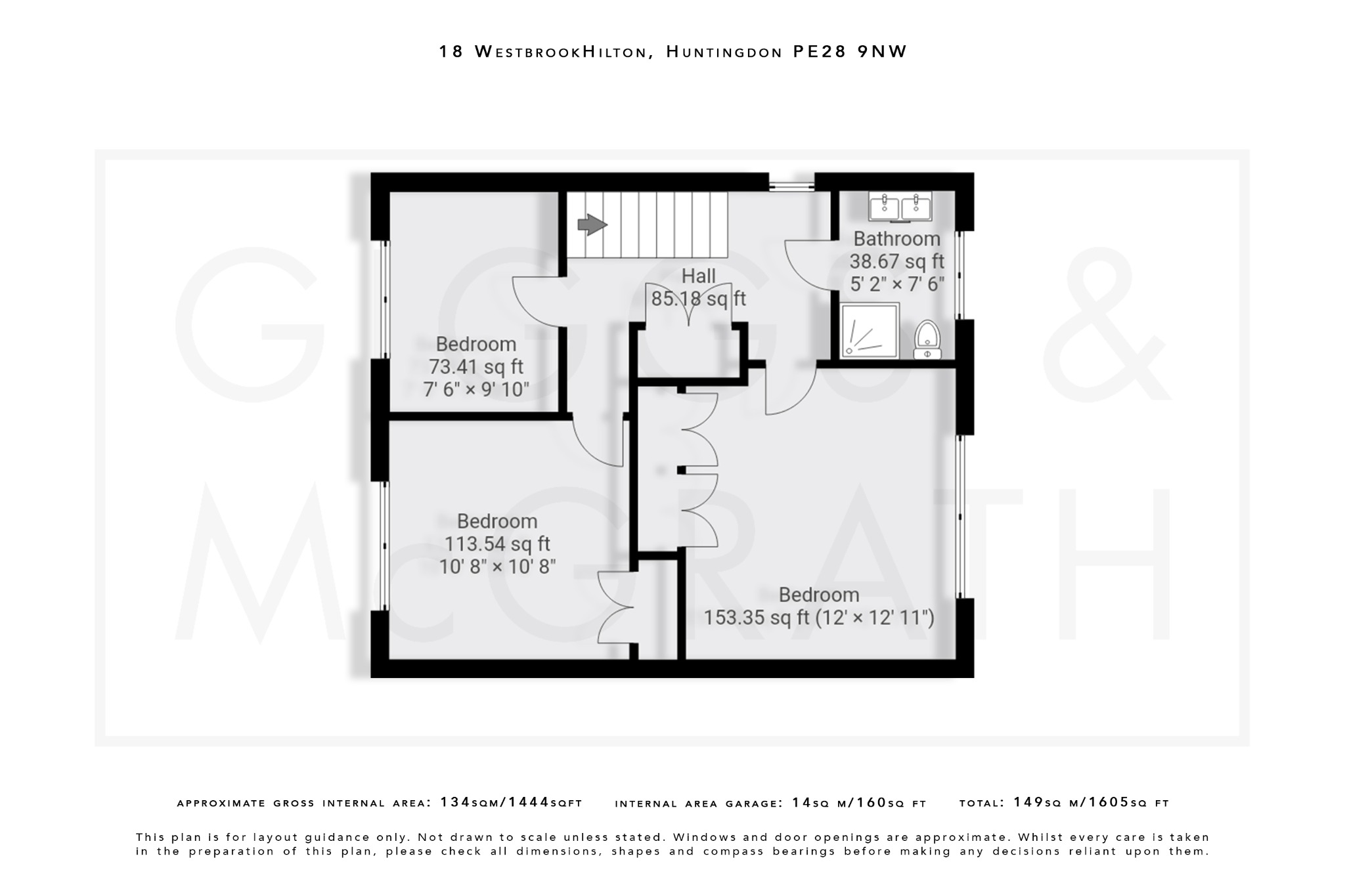 4 bed detached house for sale in West Brook, Cambridgeshire - Property Floorplan