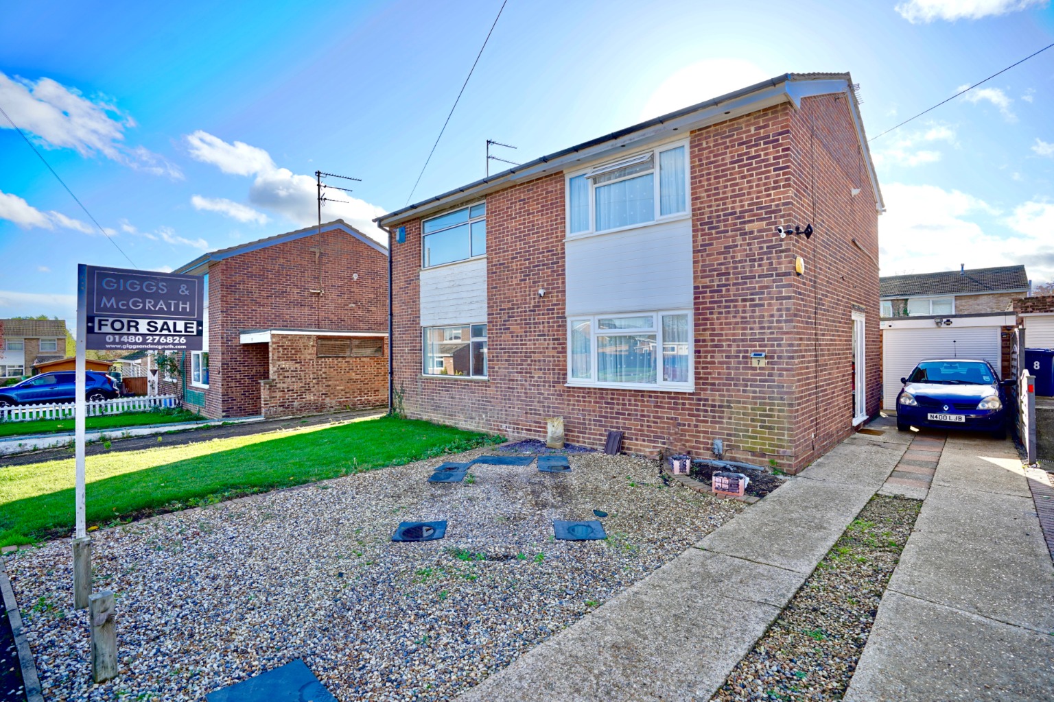2 bed semi-detached house for sale in Lancelot Way, Huntingdon  - Property Image 2