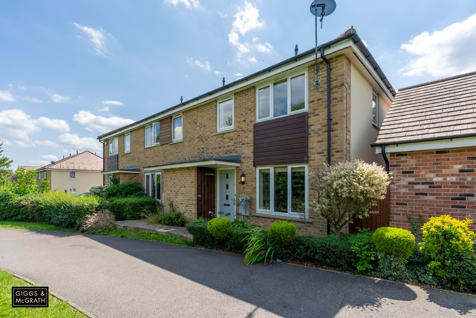 2 bed semi-detached house for sale in Adams Drive, St. Ives  - Property Image 1