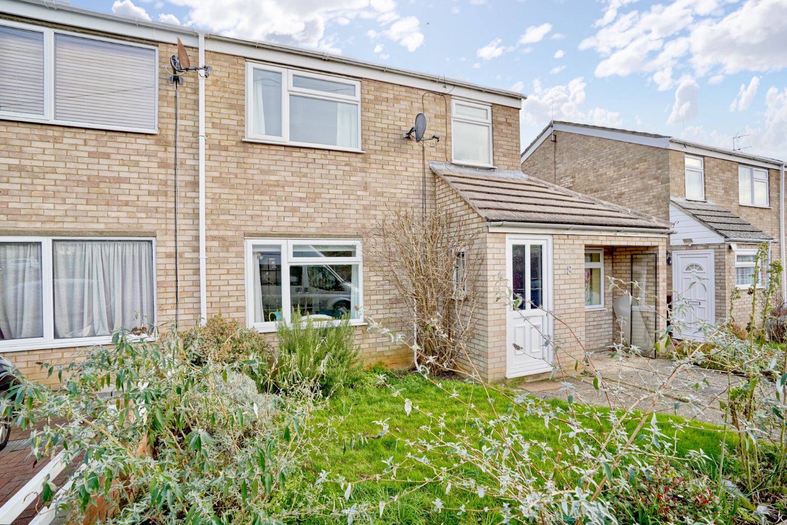 3 bed semi-detached house for sale in Anson Drive, St Ives  - Property Image 1