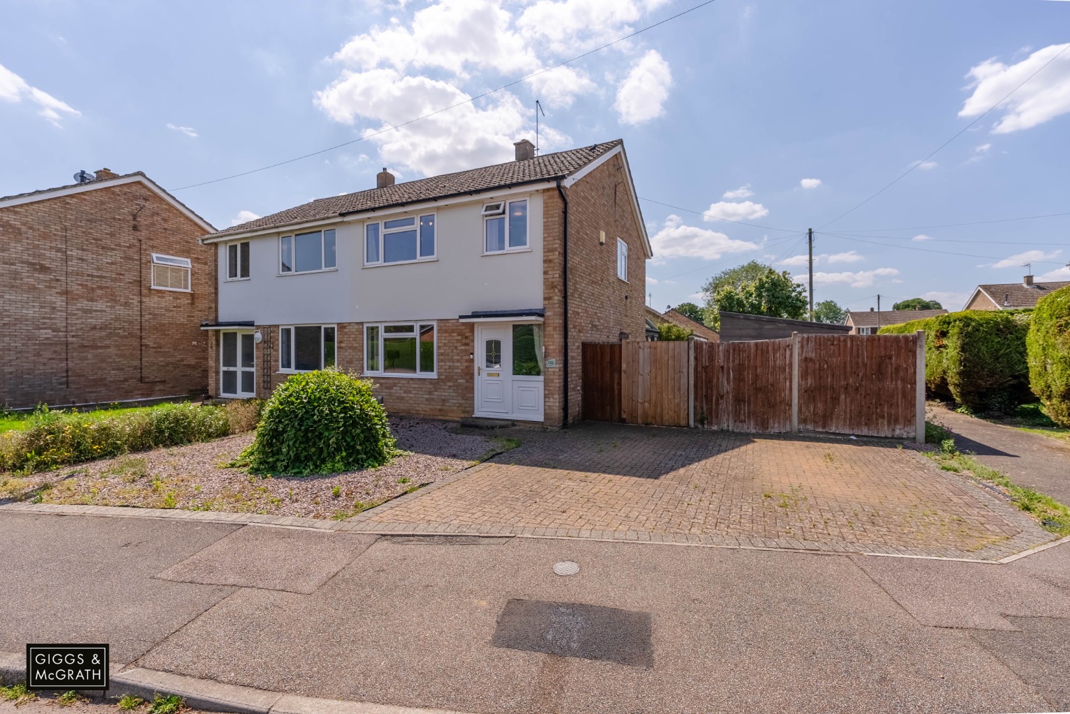 3 bed semi-detached house for sale in Miller Way, Huntingdon  - Property Image 1