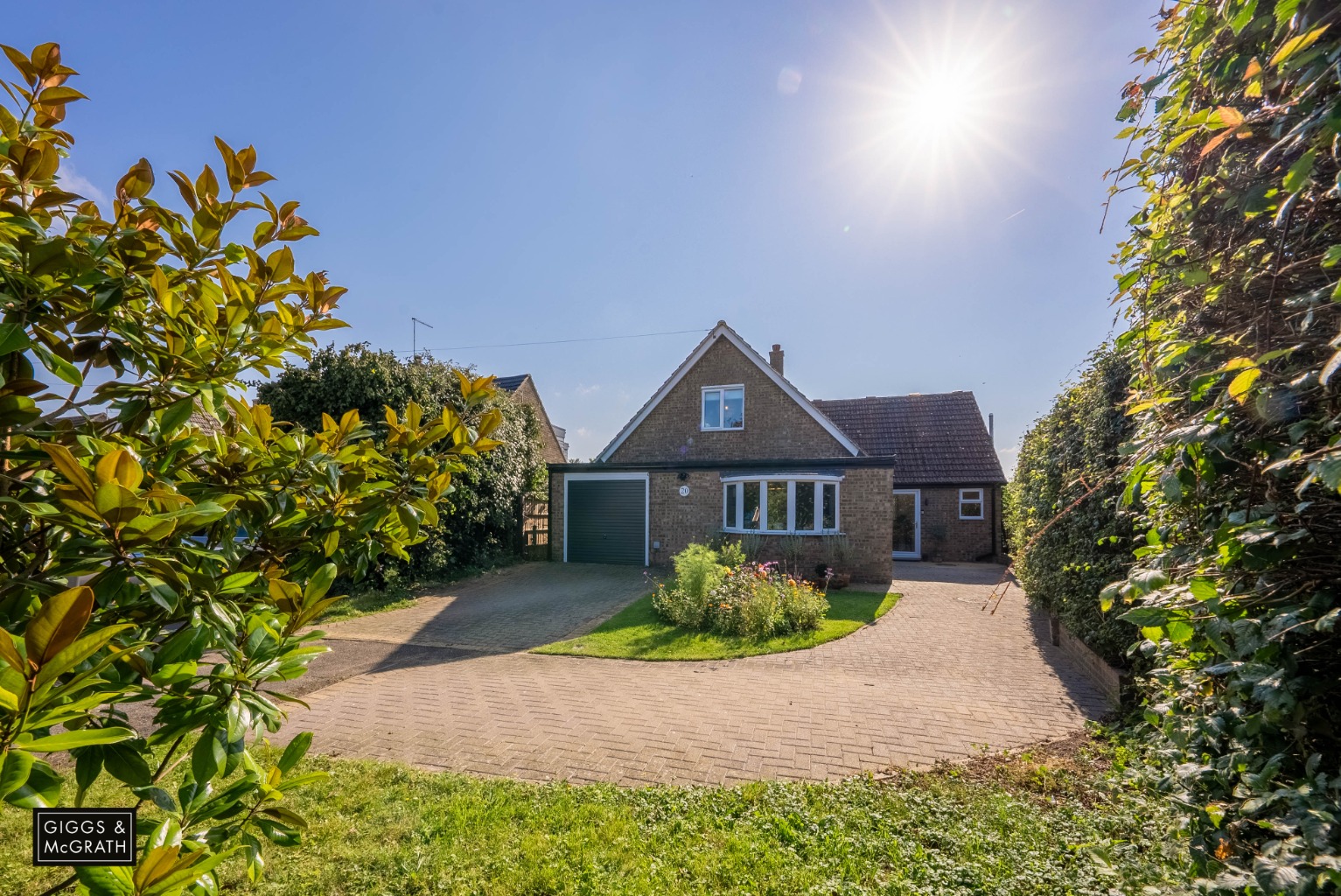 This charming chalet bungalow offers extended living spaces, a private garden, and easy access to village amenities in Somersham, boasting picturesque field views and plenty of room for a growing family.