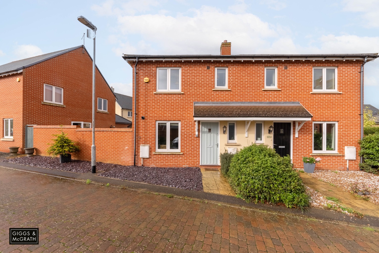 3 bed semi-detached house for sale in Goldie Close, St. Ives  - Property Image 1