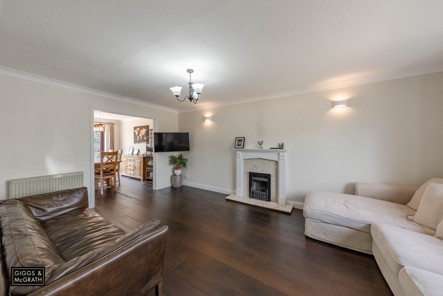 4 bed detached house for sale in Ugg Mere Court Road, Huntingdon 1