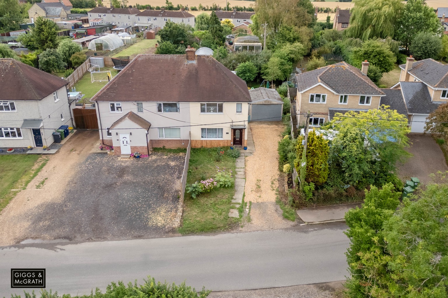 3 bed semi-detached house for sale in Fen Road, Huntingdon, PE28