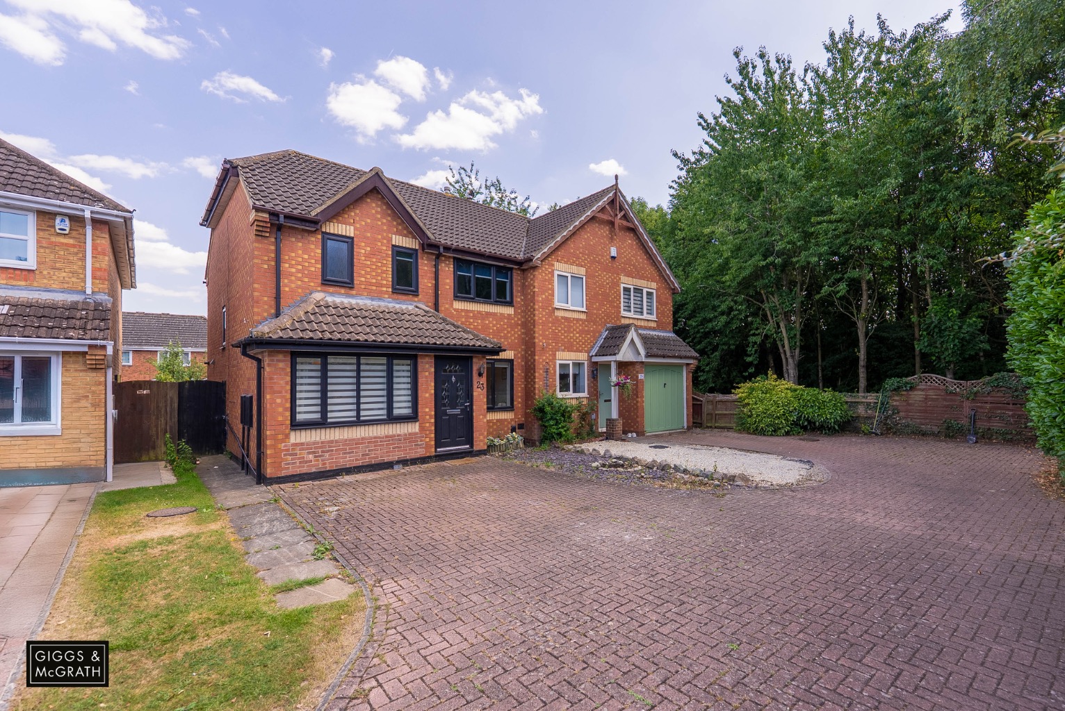 3 bed semi-detached house for sale in Stukeley Meadows, Cambridgeshire  - Property Image 1