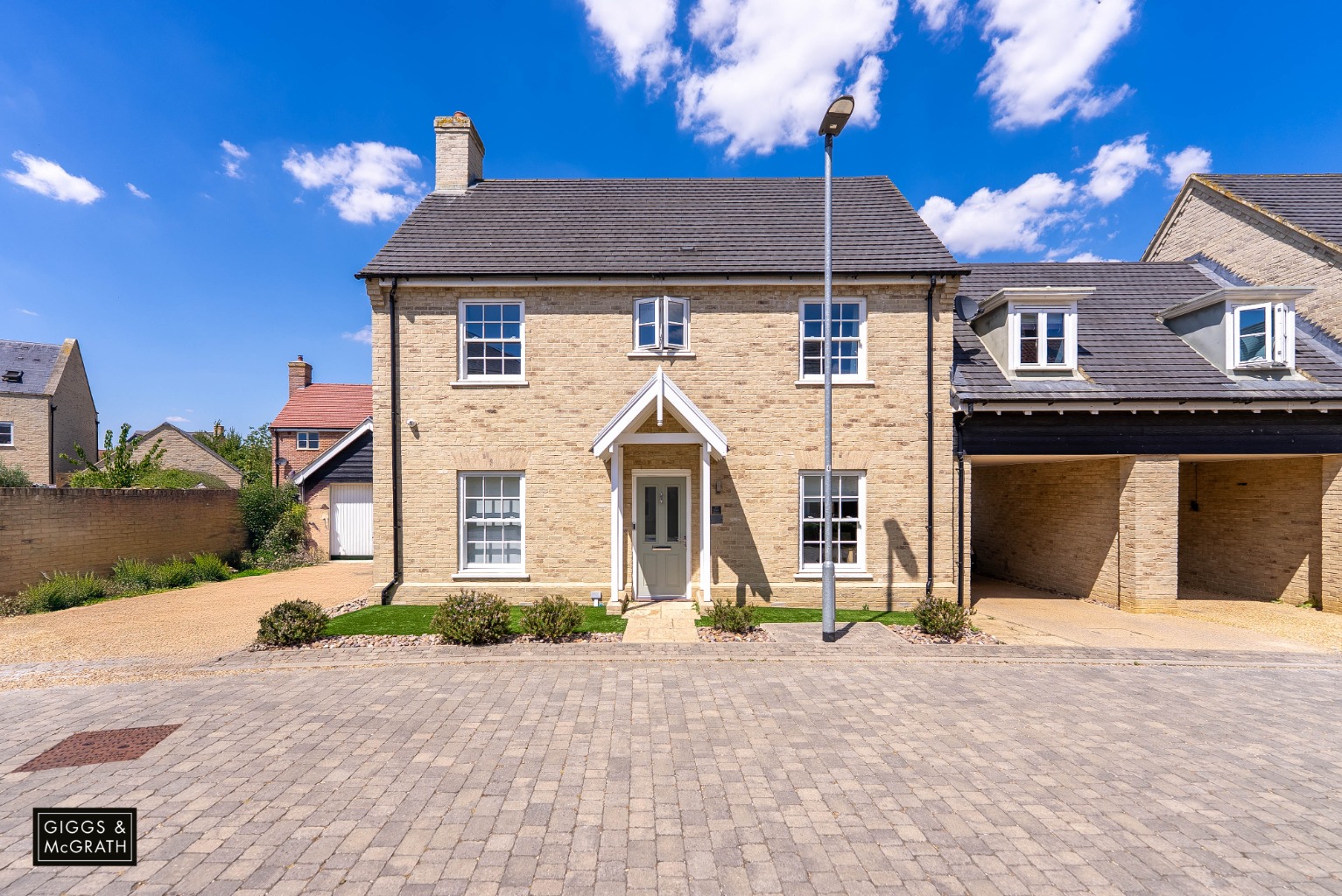 4 bed link detached house for sale in Alconbury Weald, Cambridgeshire, PE28