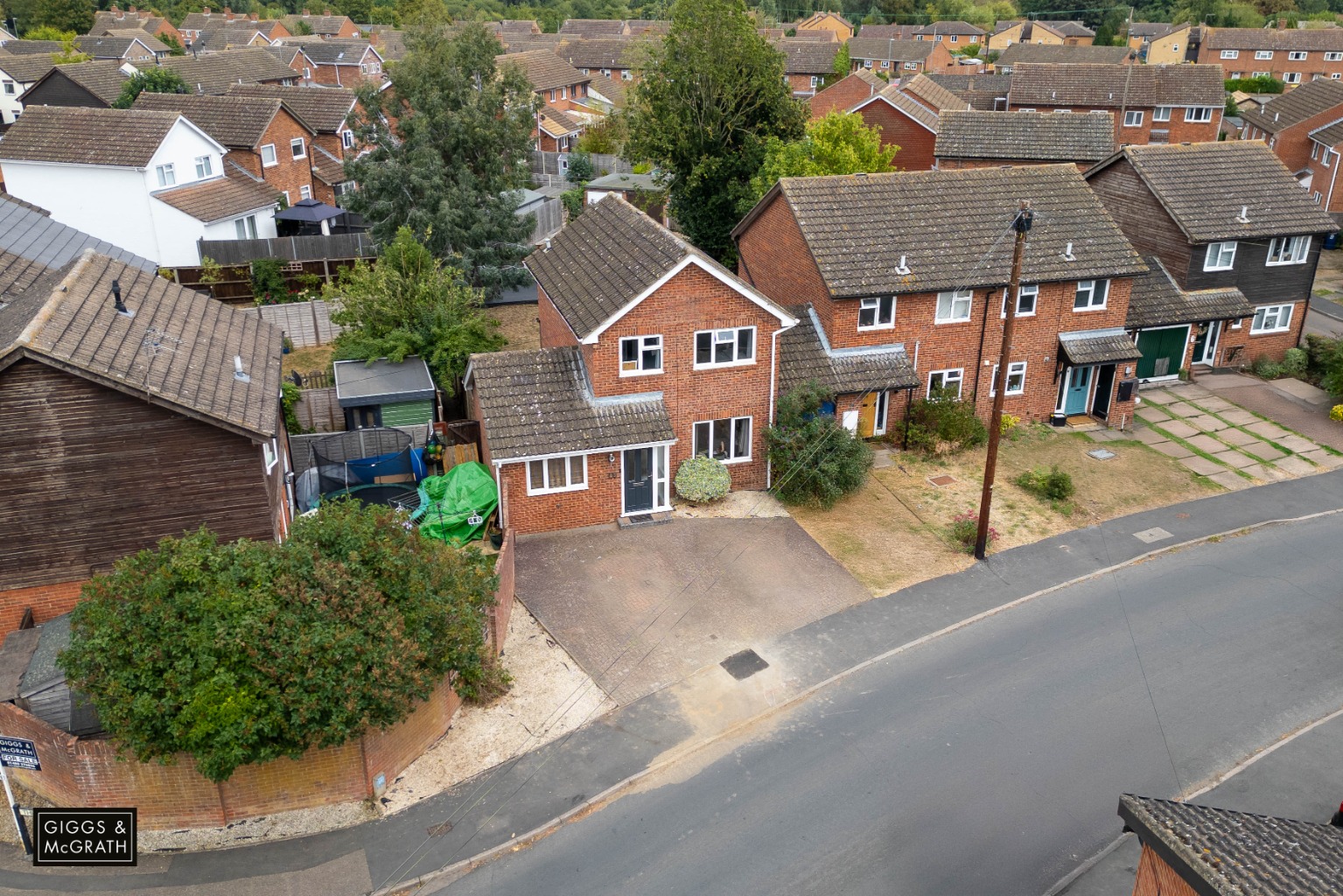 3 bed link detached house for sale in Grange Road, Cambridgeshire, PE28