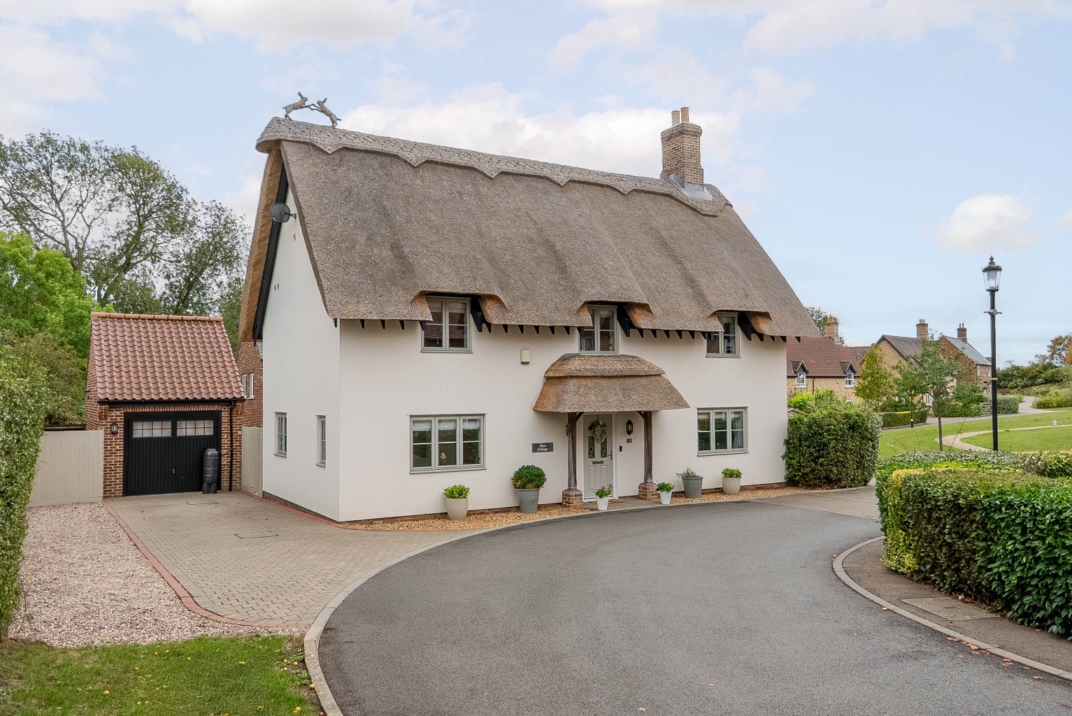 3 bed detached house for sale in The Green, Huntingdon  - Property Image 1