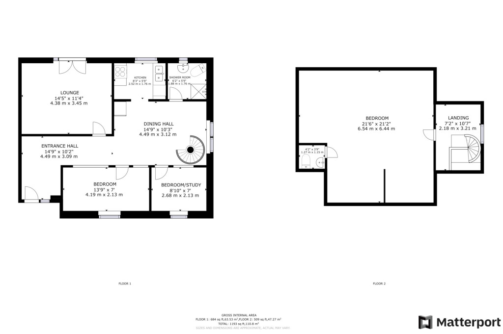 3 bed semi-detached house for sale in Brookside House, Ashford - Property floorplan