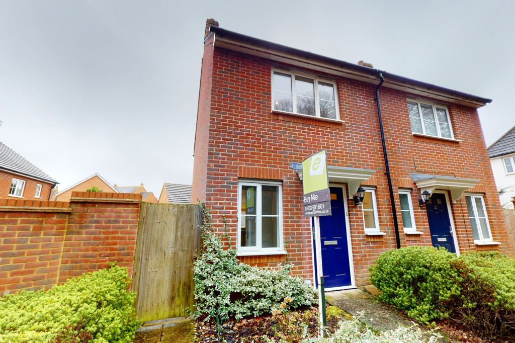 2 bed semi-detached house for sale in Poppy Mead, Ashford  - Property Image 1