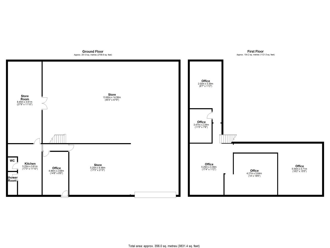 Commercial property to rent in Lower Gower Road, Royston - Property Floorplan