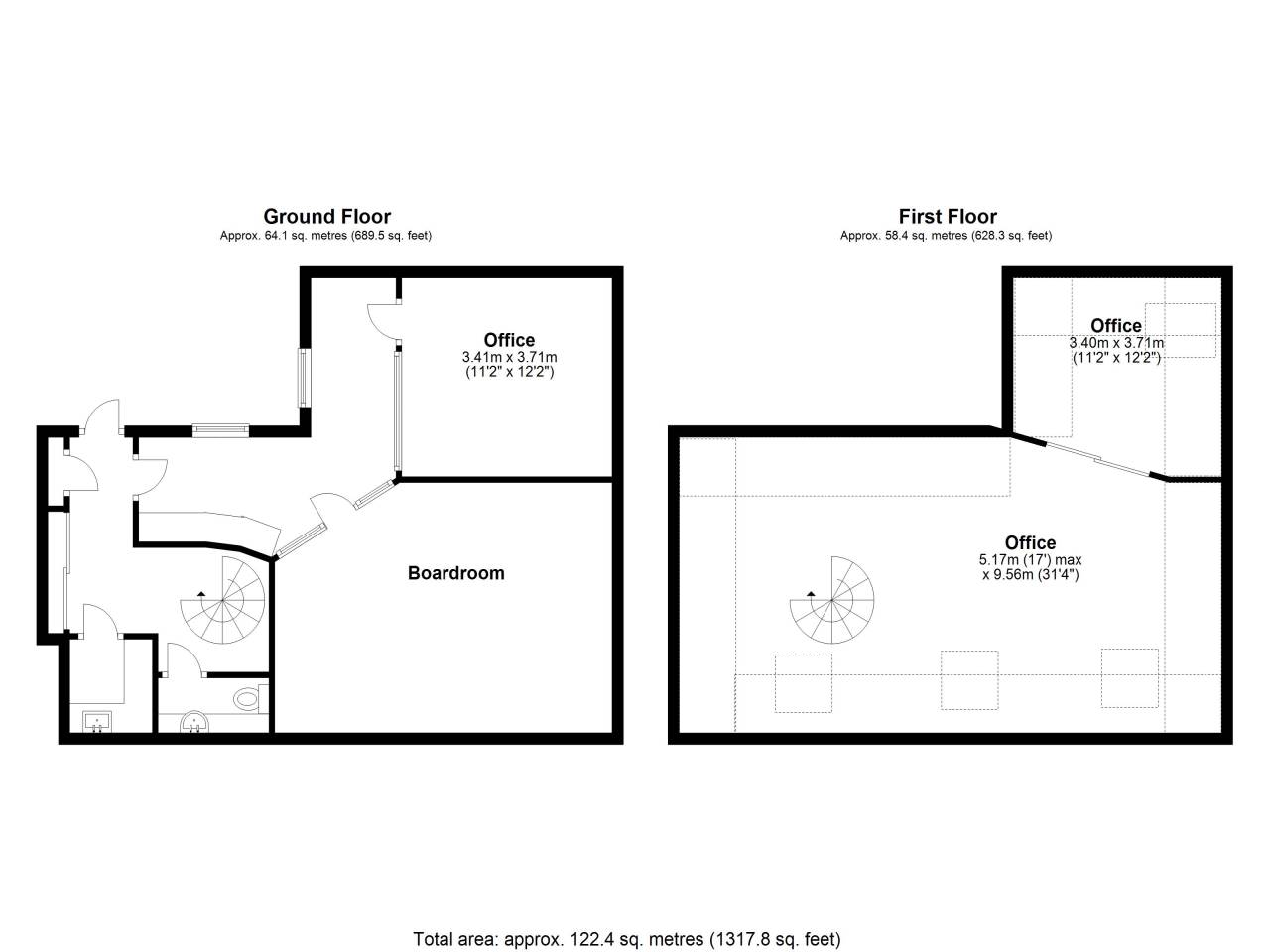 Commercial property for sale in The Lanterns, Melbourn Street - Property Floorplan