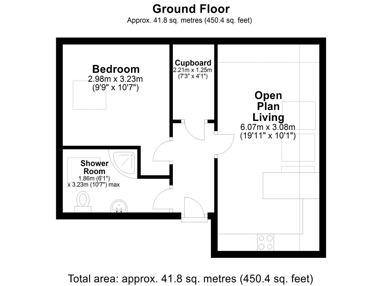 1 bed house for sale in Ley Line House, 12 Melbourn Street - Property Floorplan