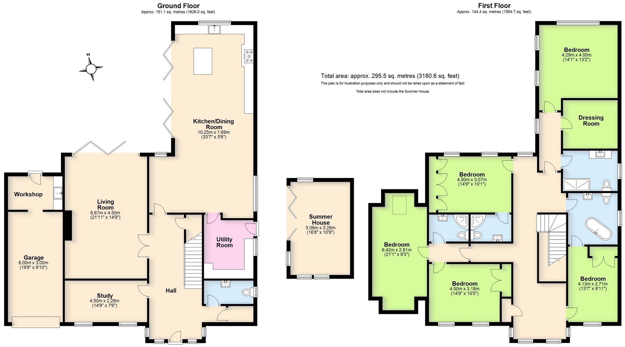 5 bed detached house for sale in Broad Lane, Coventry - Property floorplan