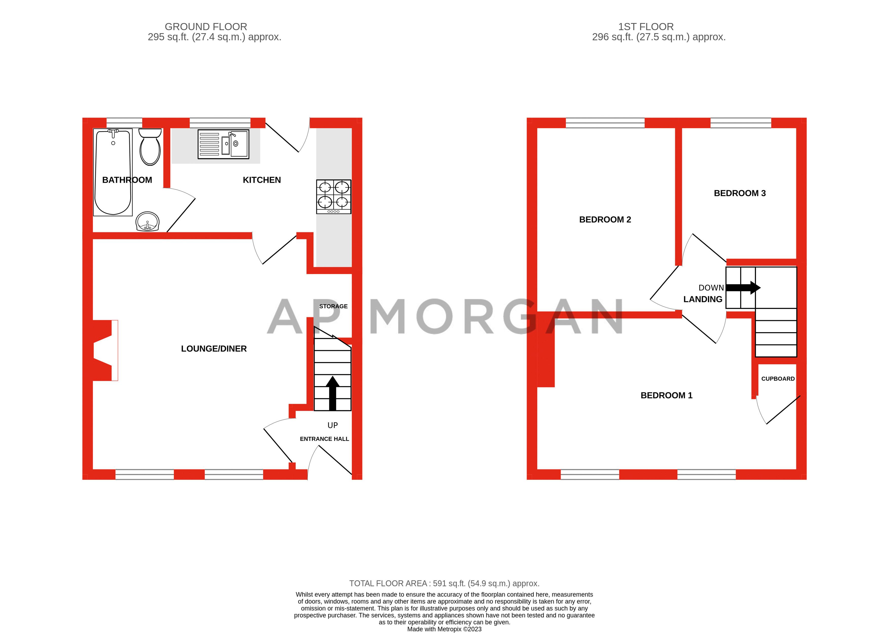 3 bed house for sale in Westcliffe Place, Birmingham - Property floorplan