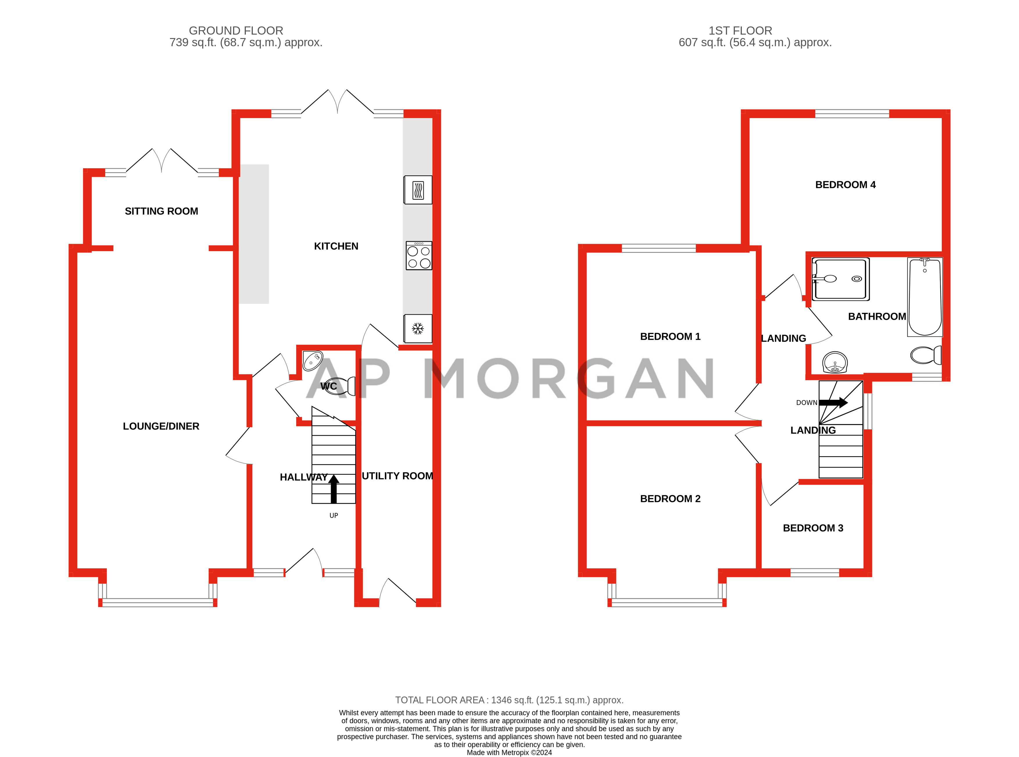 4 bed house for sale in Cole Valley Road, Birmingham - Property floorplan