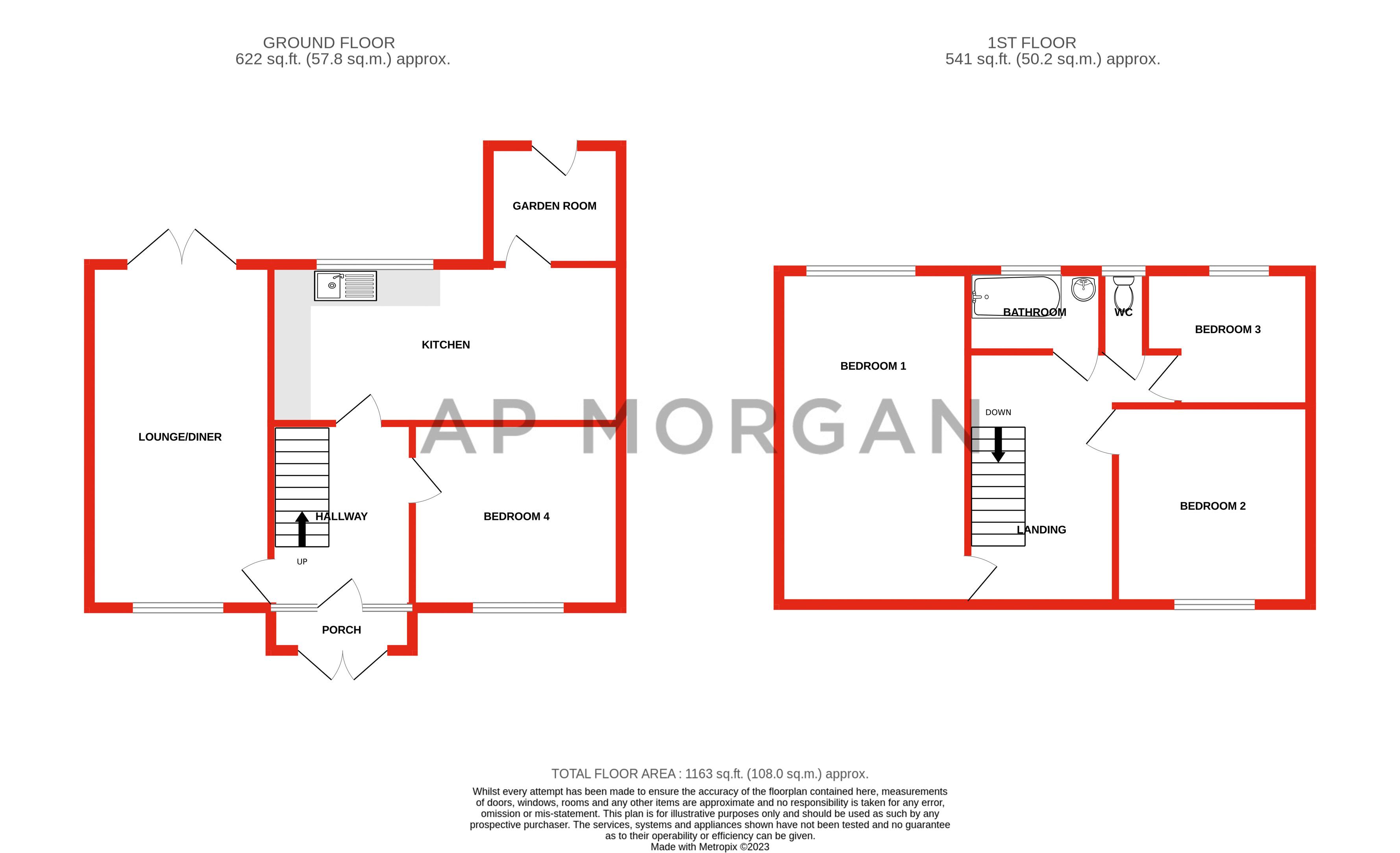 3 bed house for sale in Callowbrook Lane, Rednal - Property floorplan