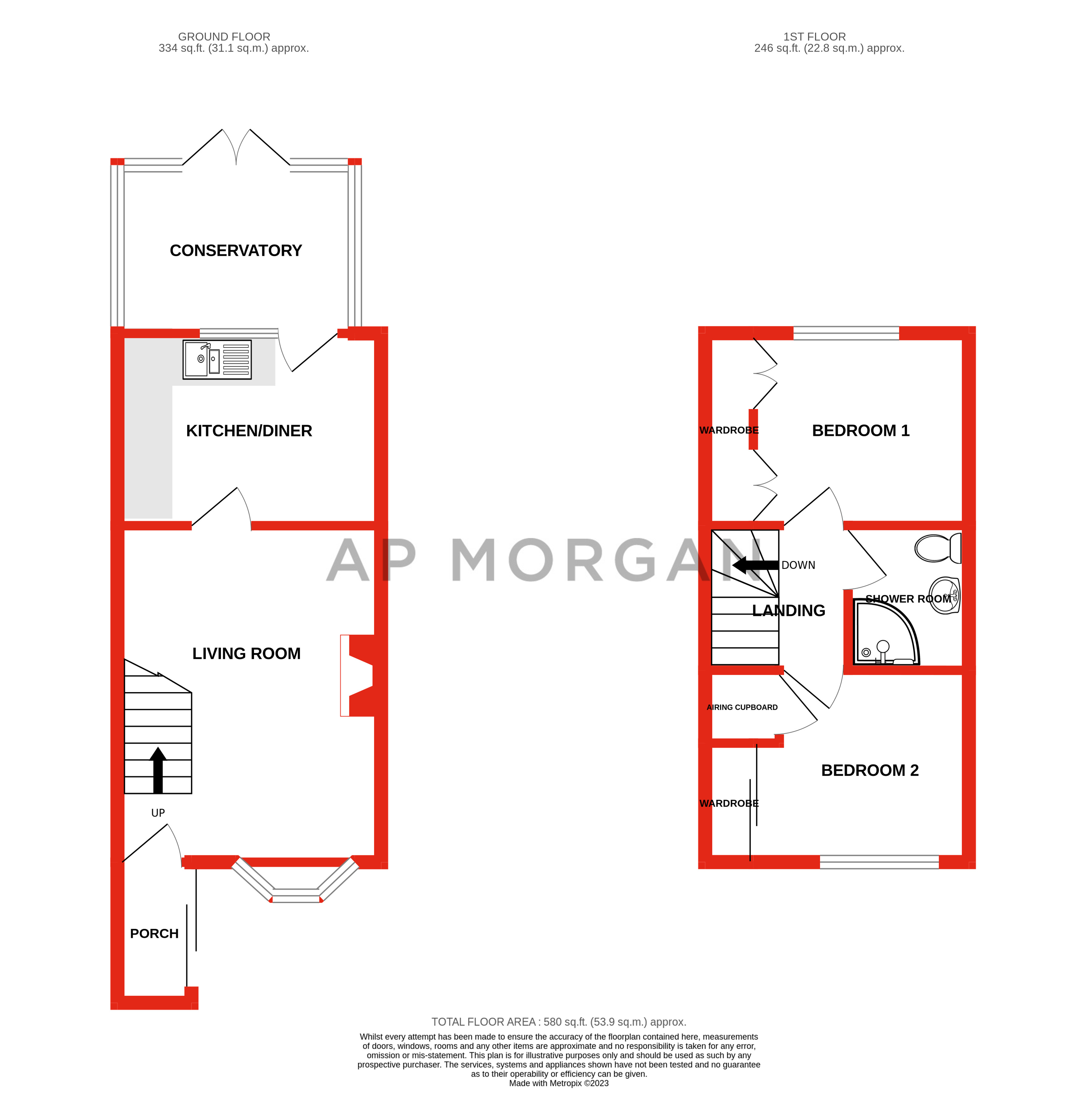 2 bed house for sale in Peakman Close, Rednal - Property floorplan