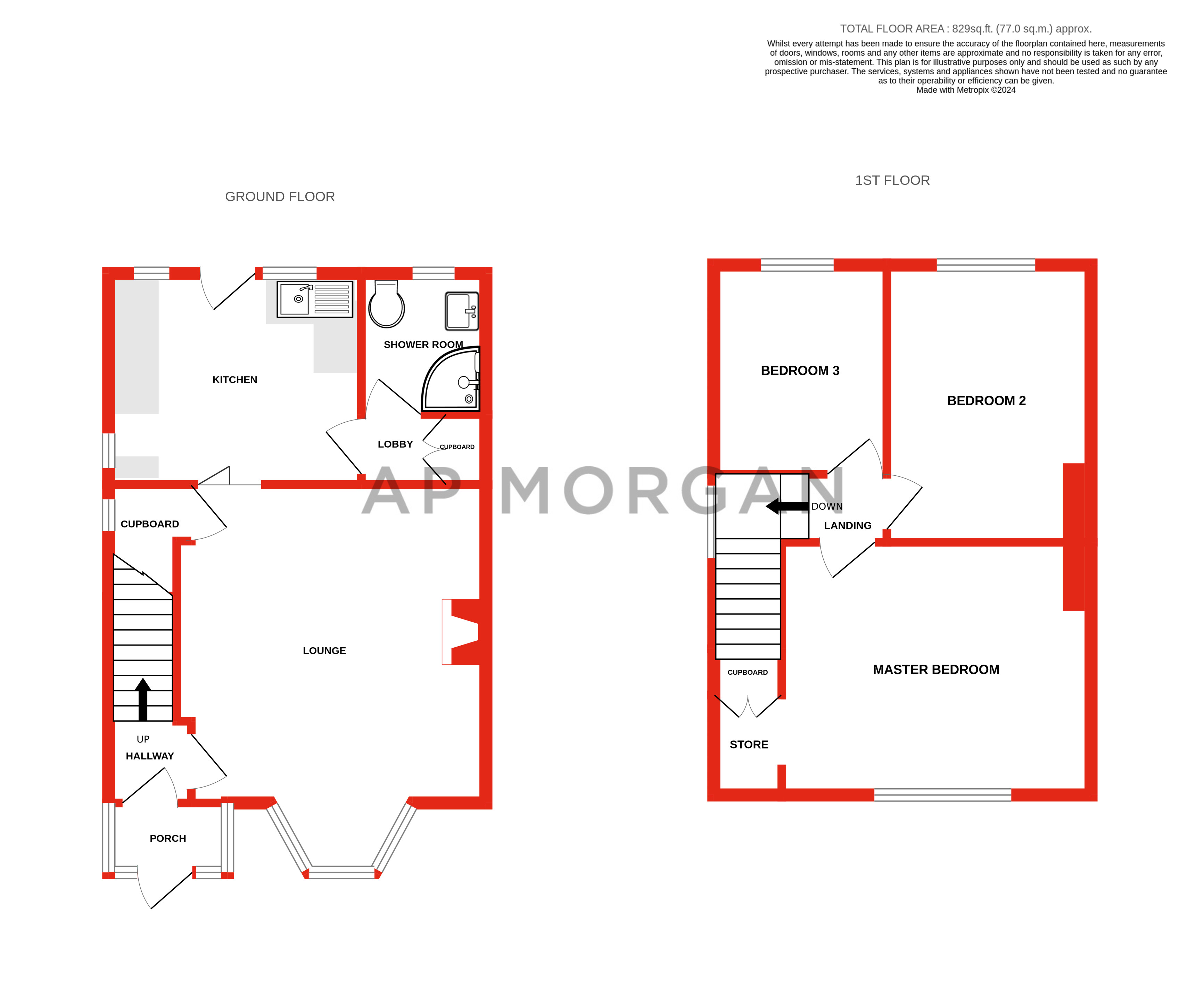 3 bed house for sale in Greenoak Crescent, Birmingham - Property floorplan