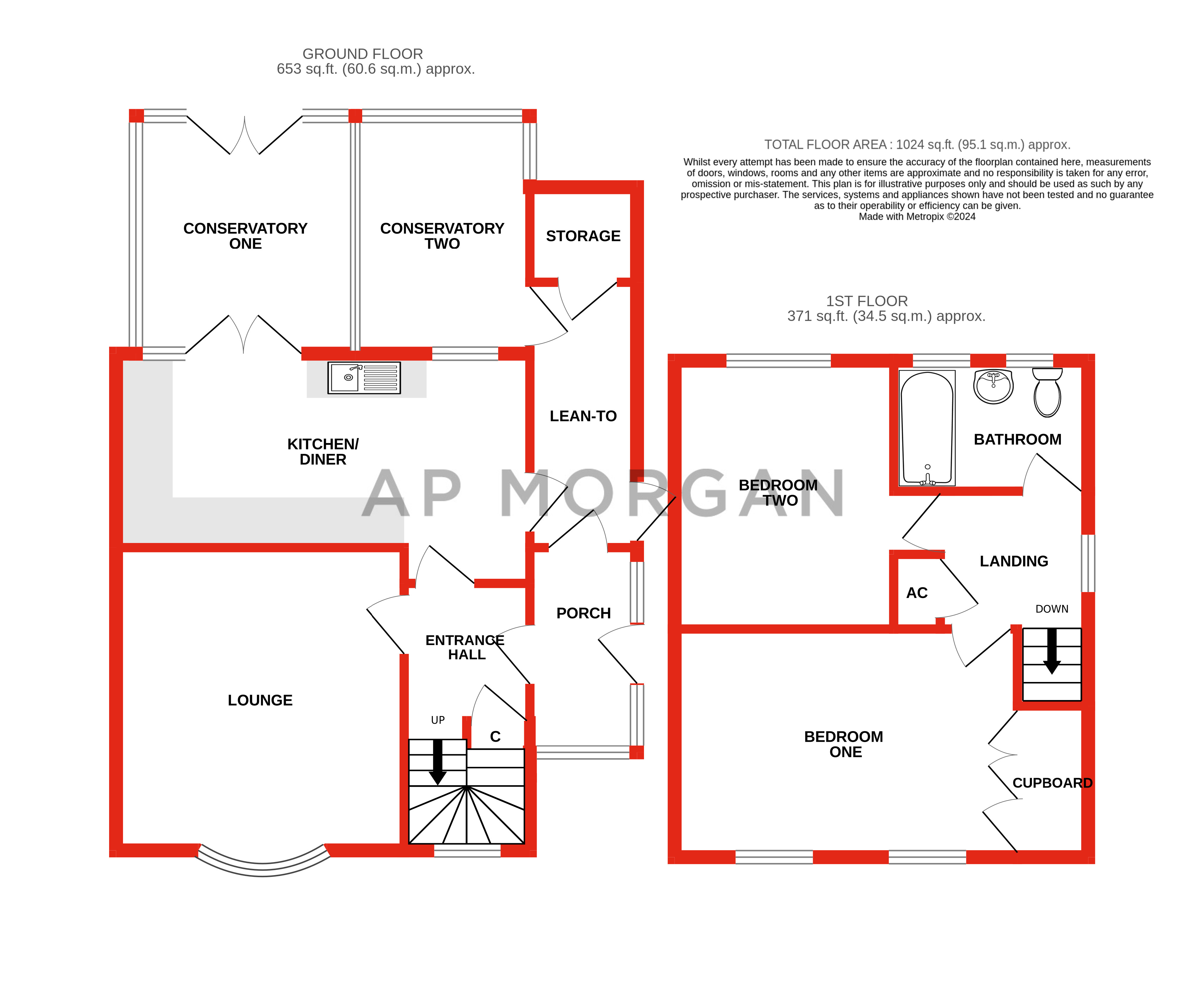 2 bed house for sale in Crowhurst Road, Birmingham - Property floorplan