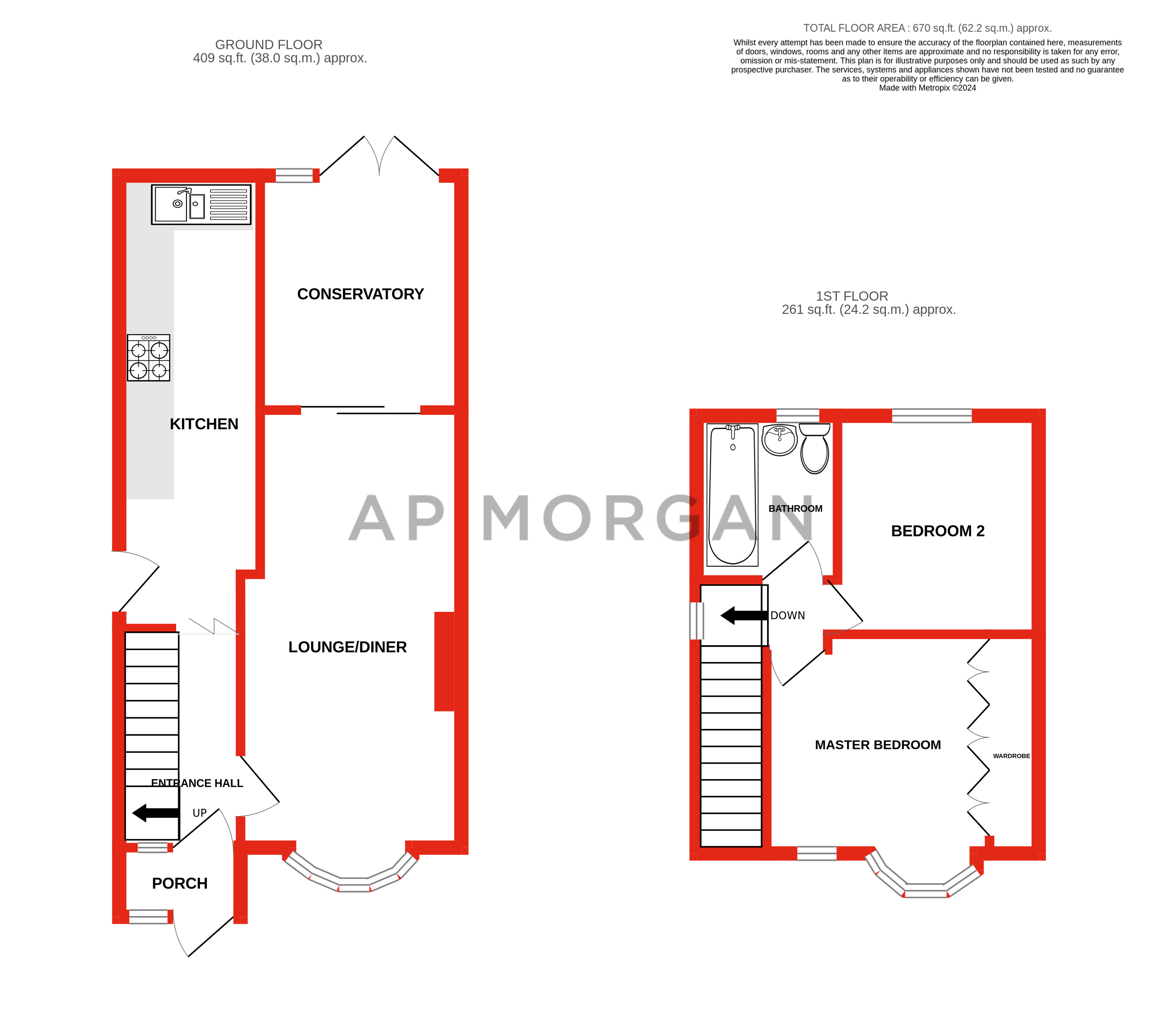 2 bed house for sale in Lickey Road, Rednal - Property floorplan