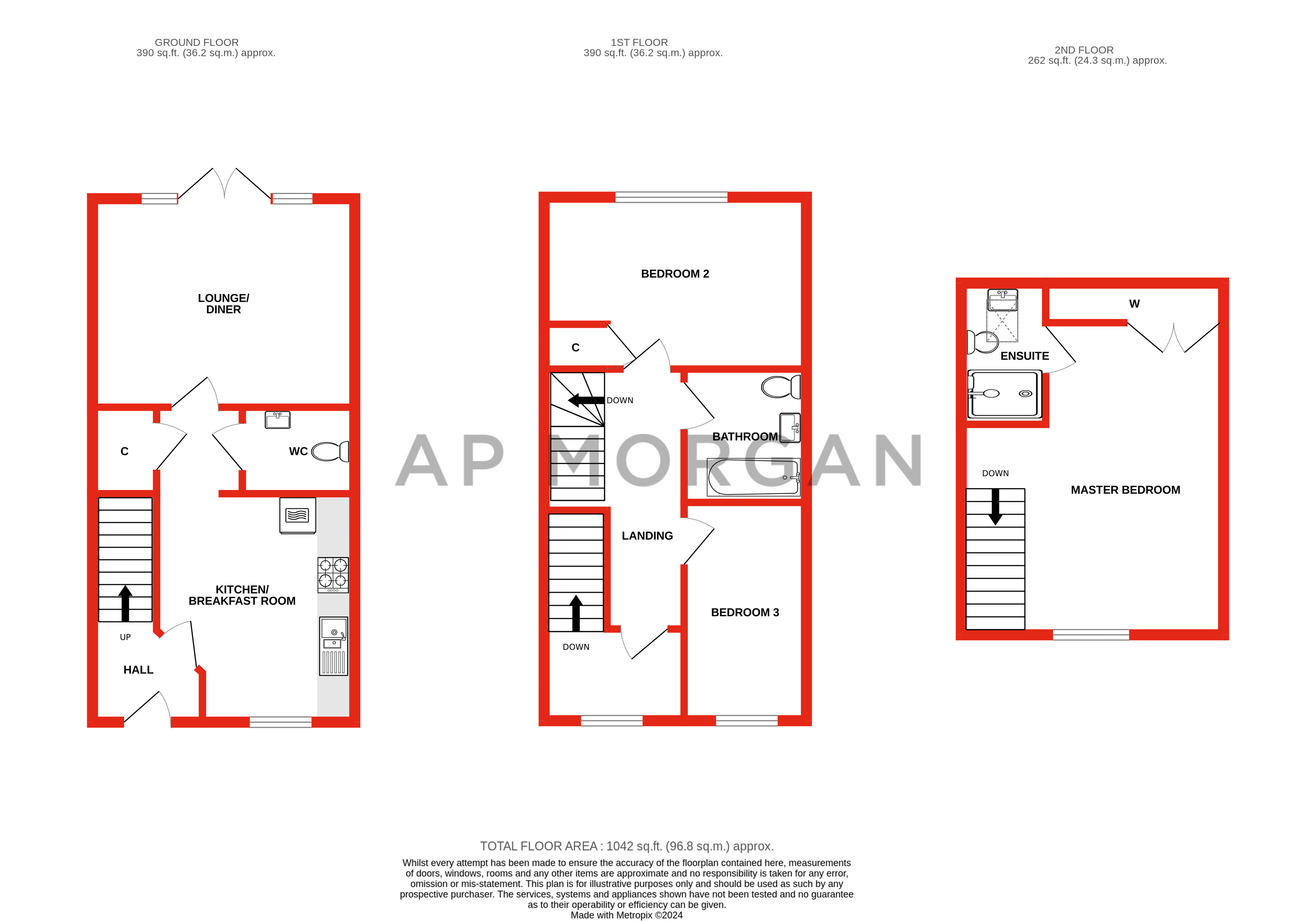 3 bed house for sale in Nine Elms Road, Birmingham - Property floorplan