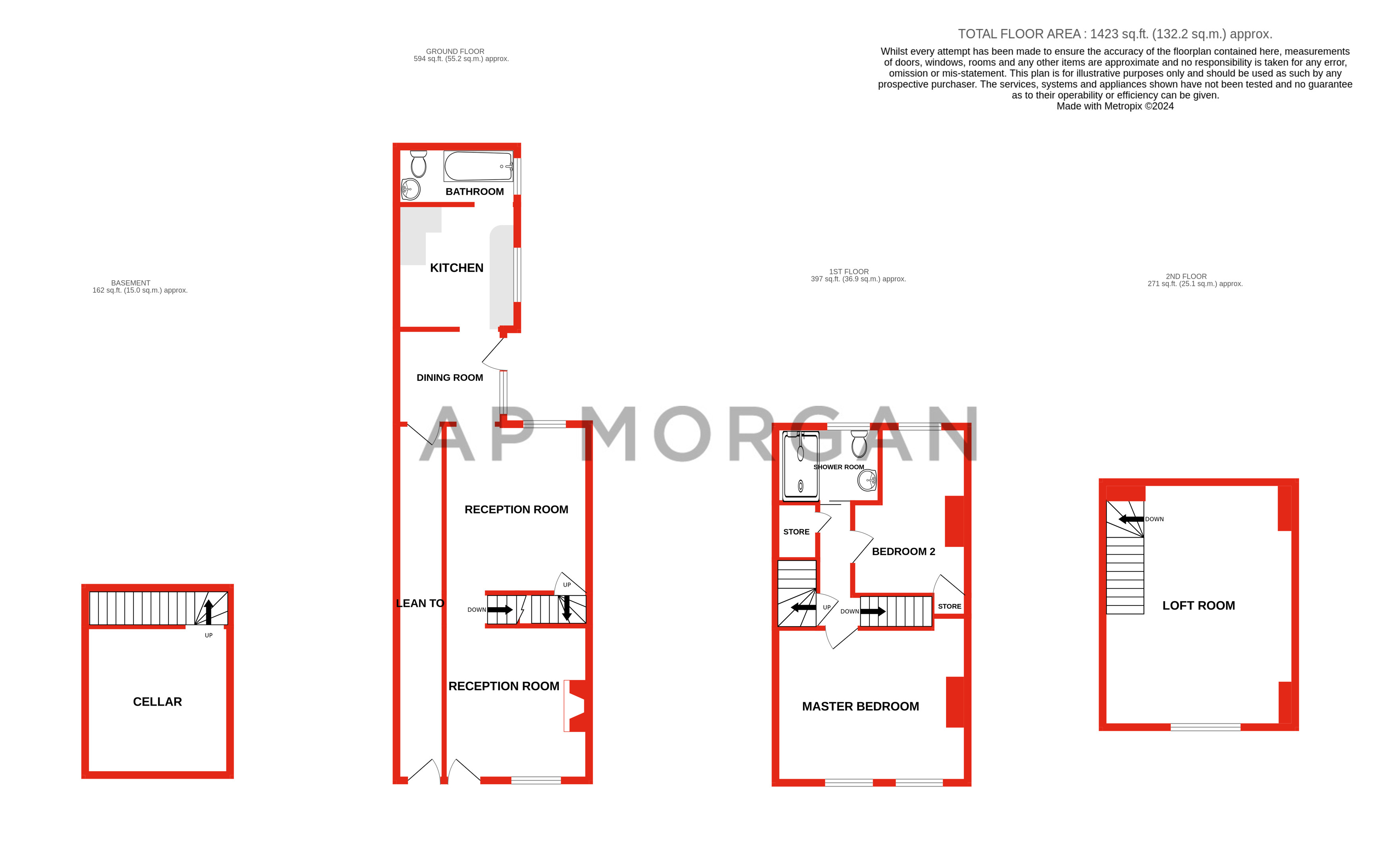 2 bed house for sale in Woodman Road, Halesowen - Property floorplan