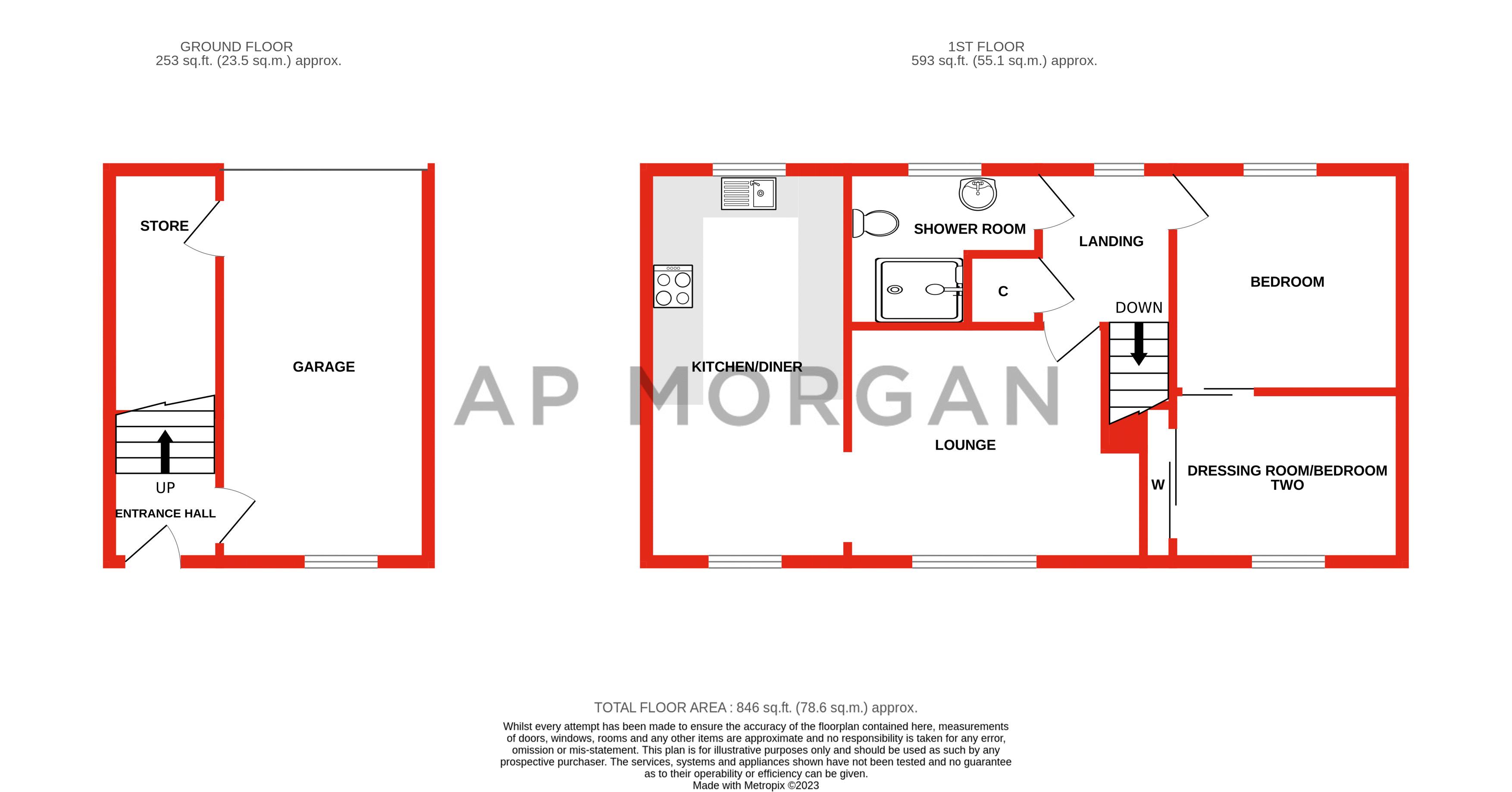1 bed house for sale in Holly Road, Rowley Regis - Property floorplan