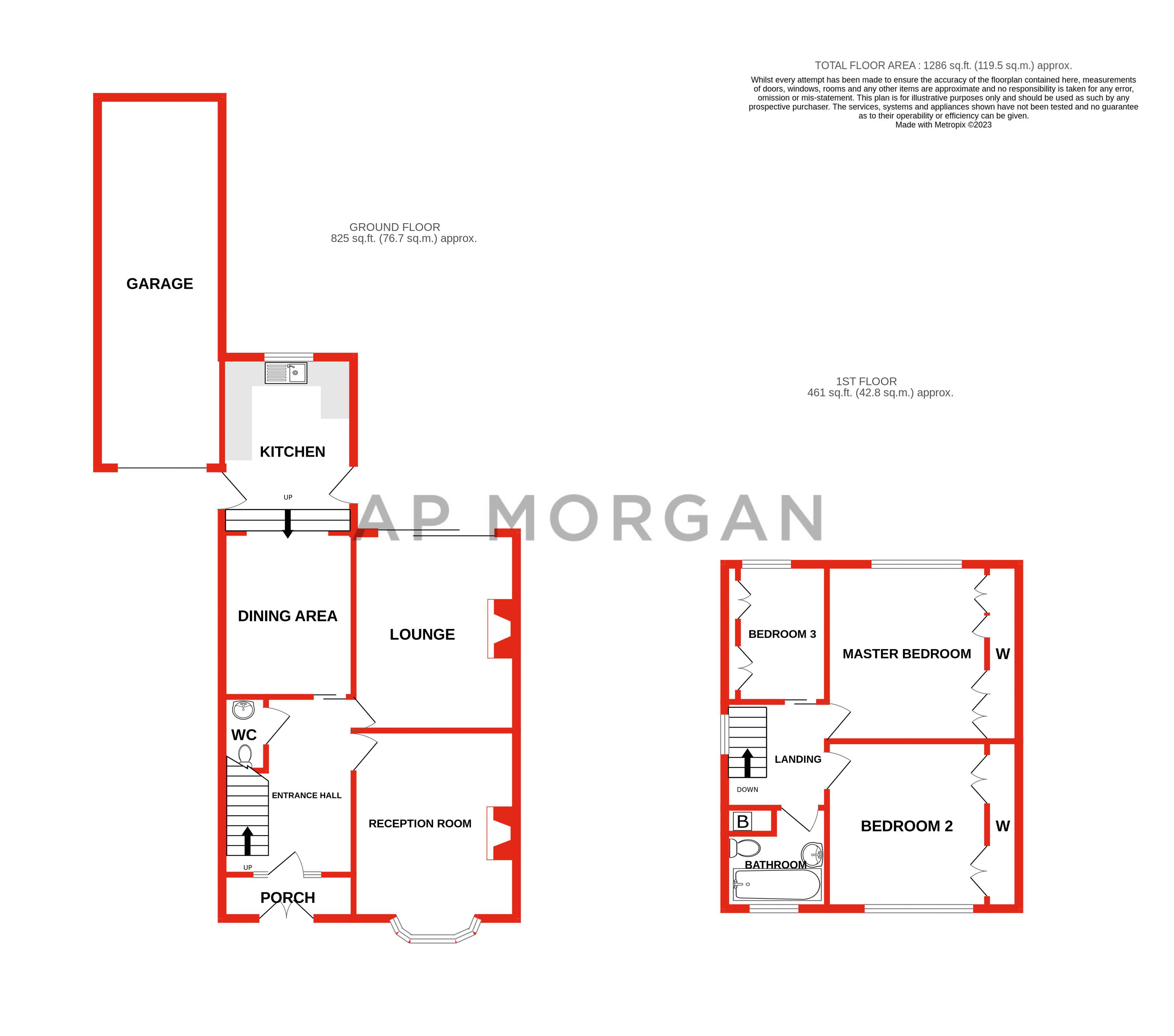 3 bed house for sale in Grange Lane, Stourbridge - Property floorplan