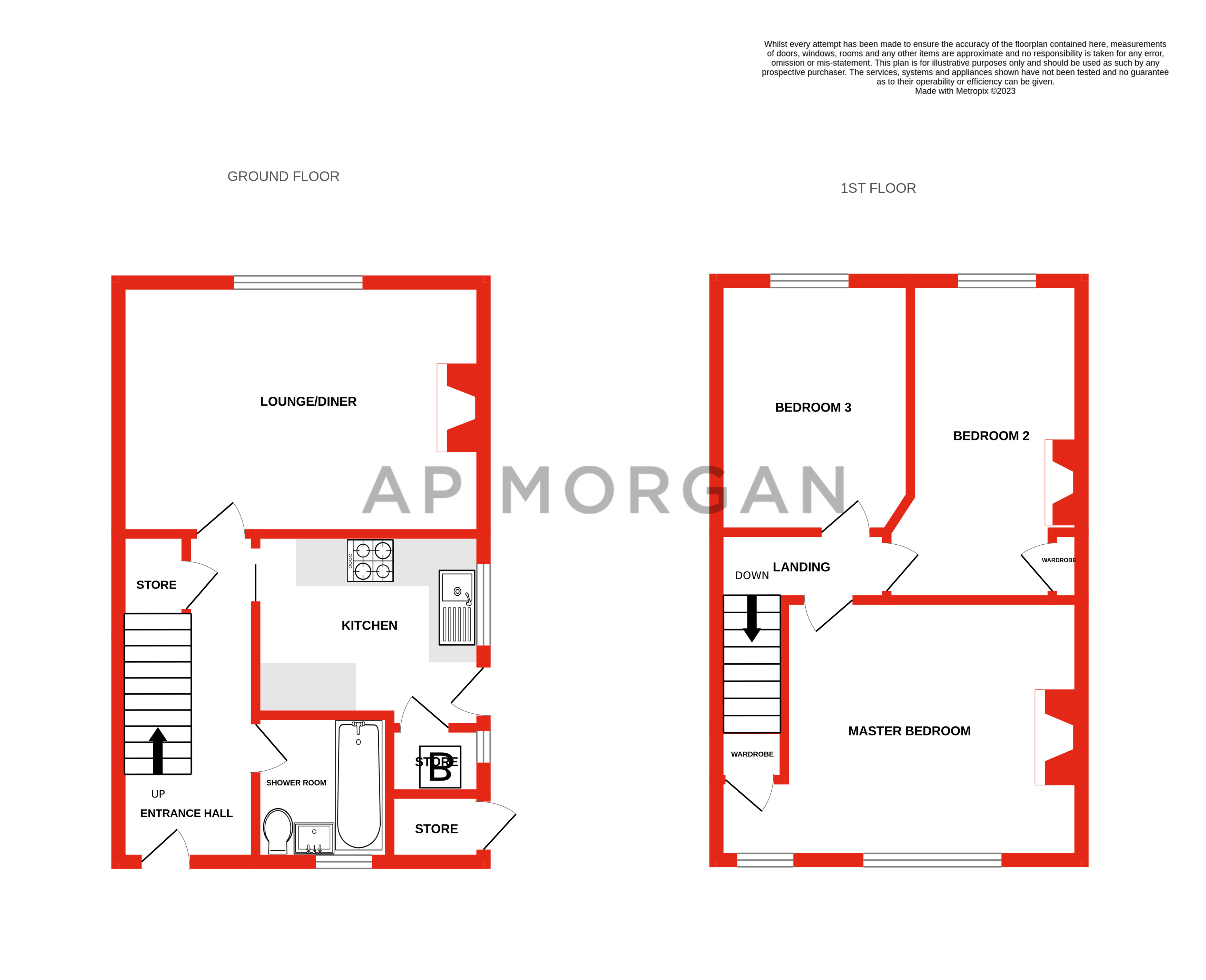 3 bed house for sale in Hungary Hill, Stourbridge - Property floorplan