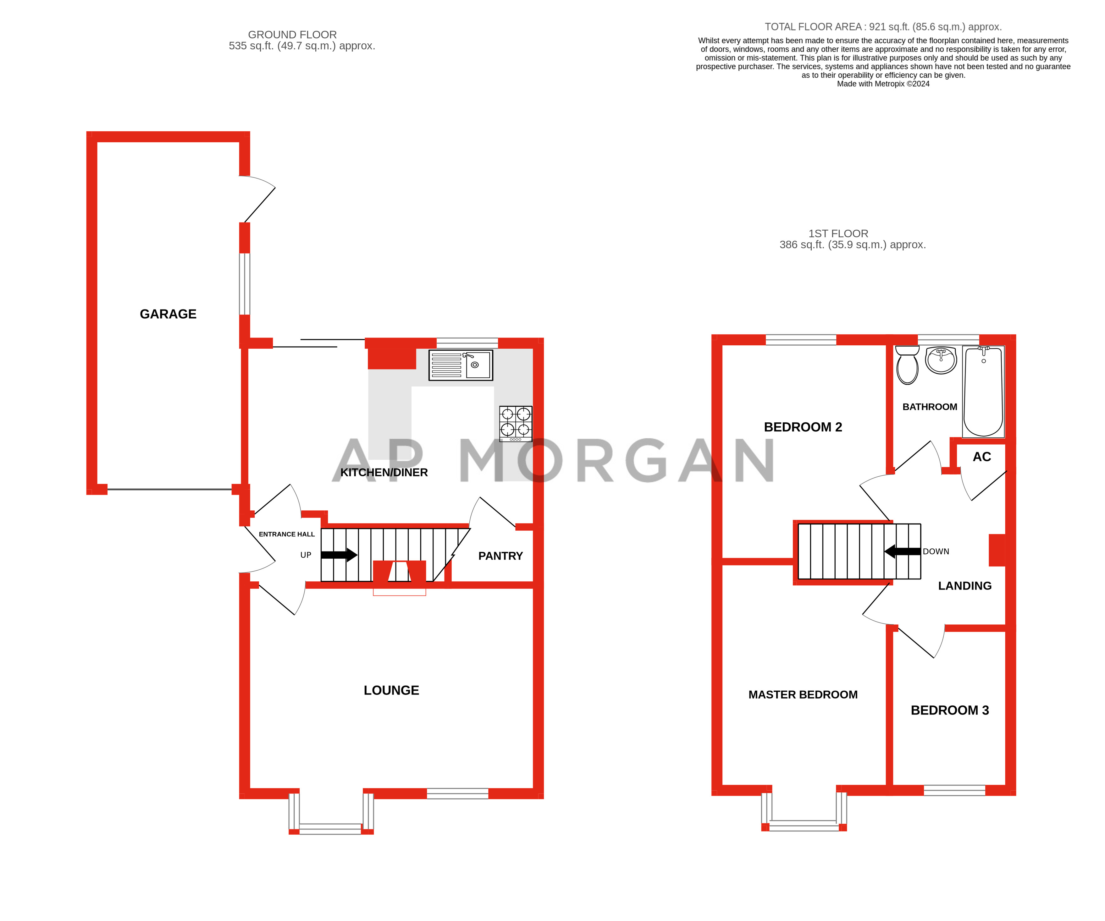 3 bed house for sale in Jason Road, Stourbridge - Property floorplan