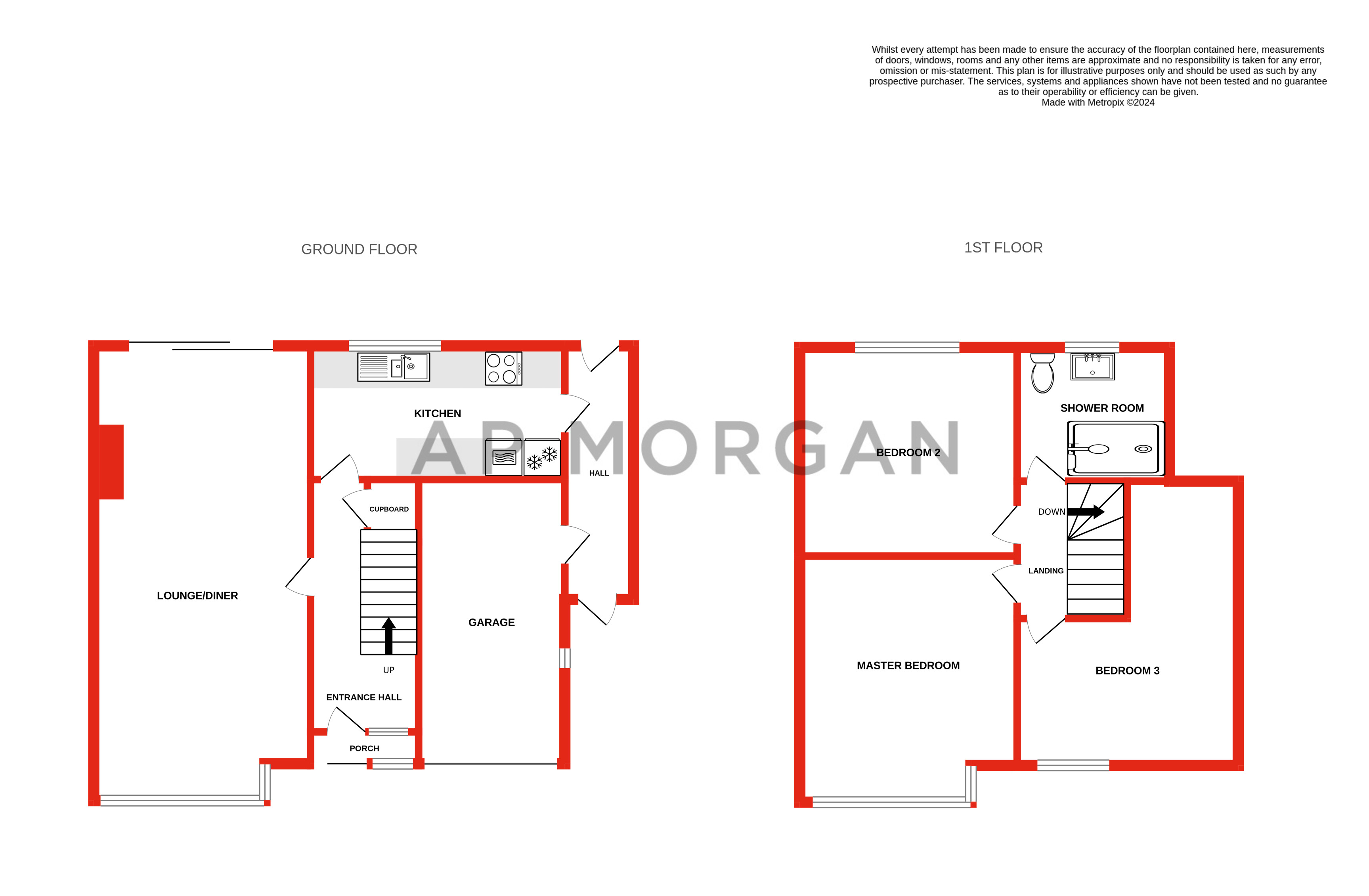 3 bed house for sale in Drew Crescent, Stourbridge - Property floorplan