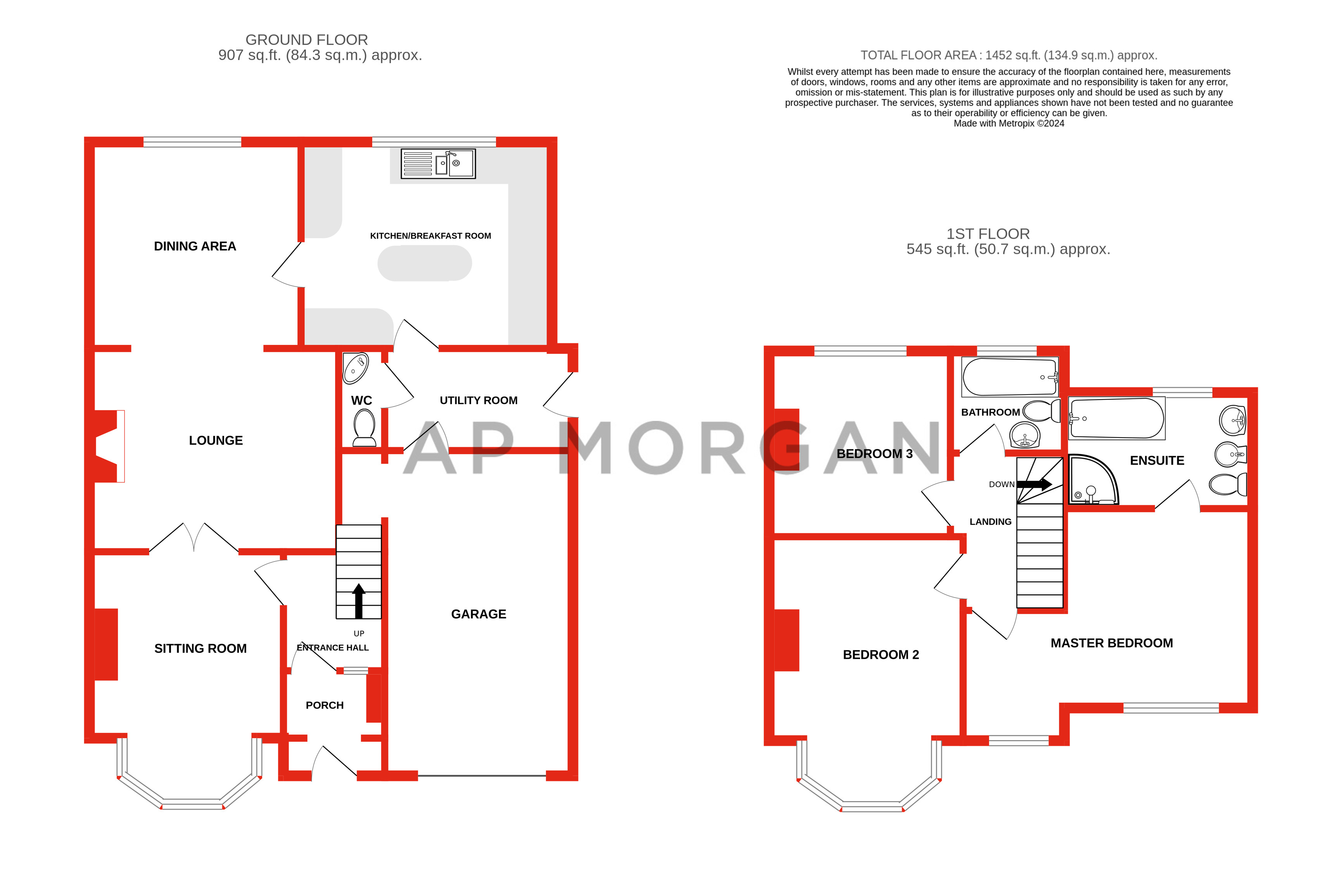 3 bed house for sale in Lyttleton Avenue, Halesowen - Property floorplan