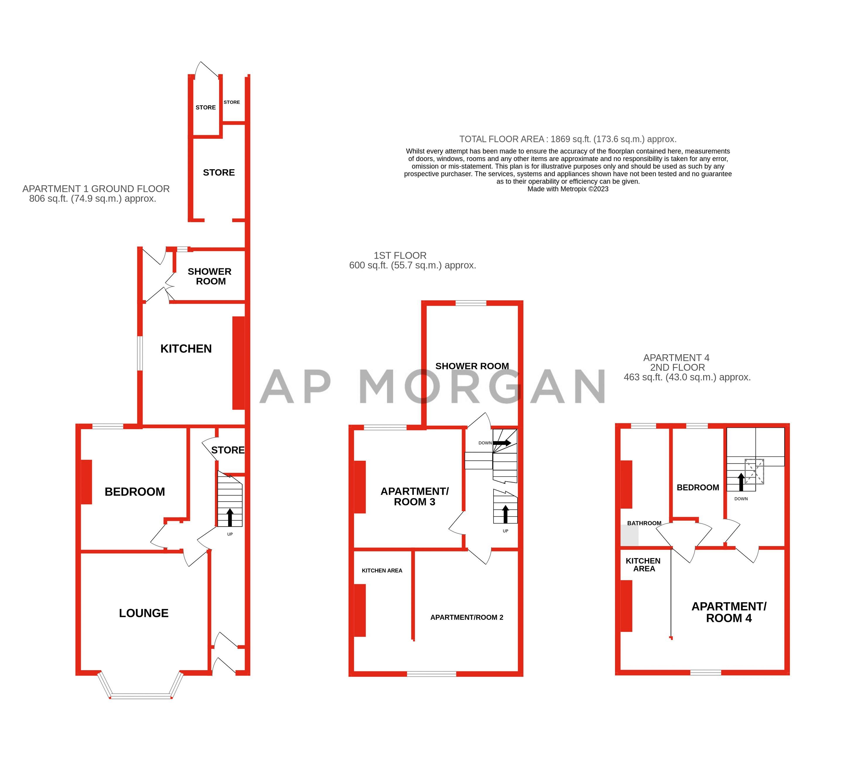 4 bed house for sale in Wellington Road, Bromsgrove - Property floorplan