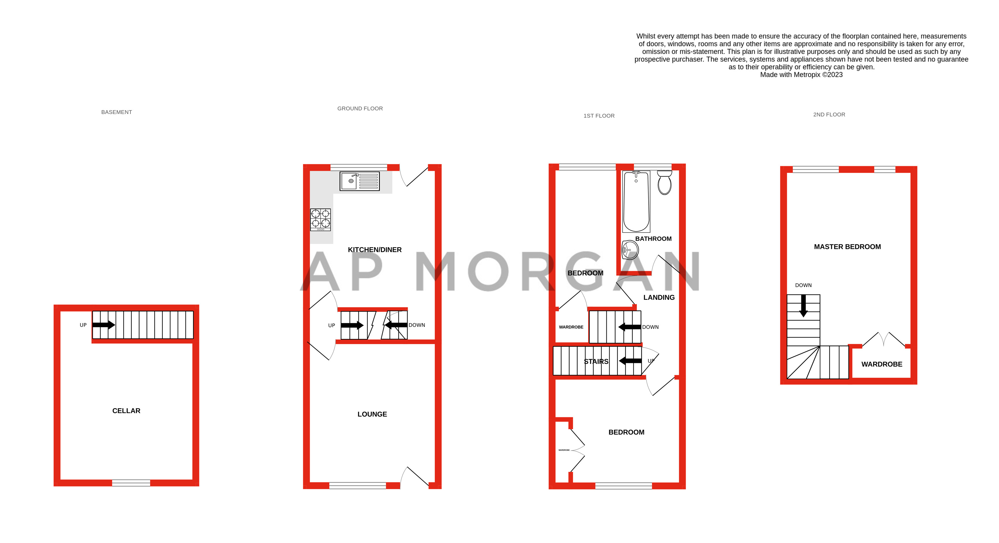 3 bed house for sale in Bank Road, Gornal Wood - Property floorplan