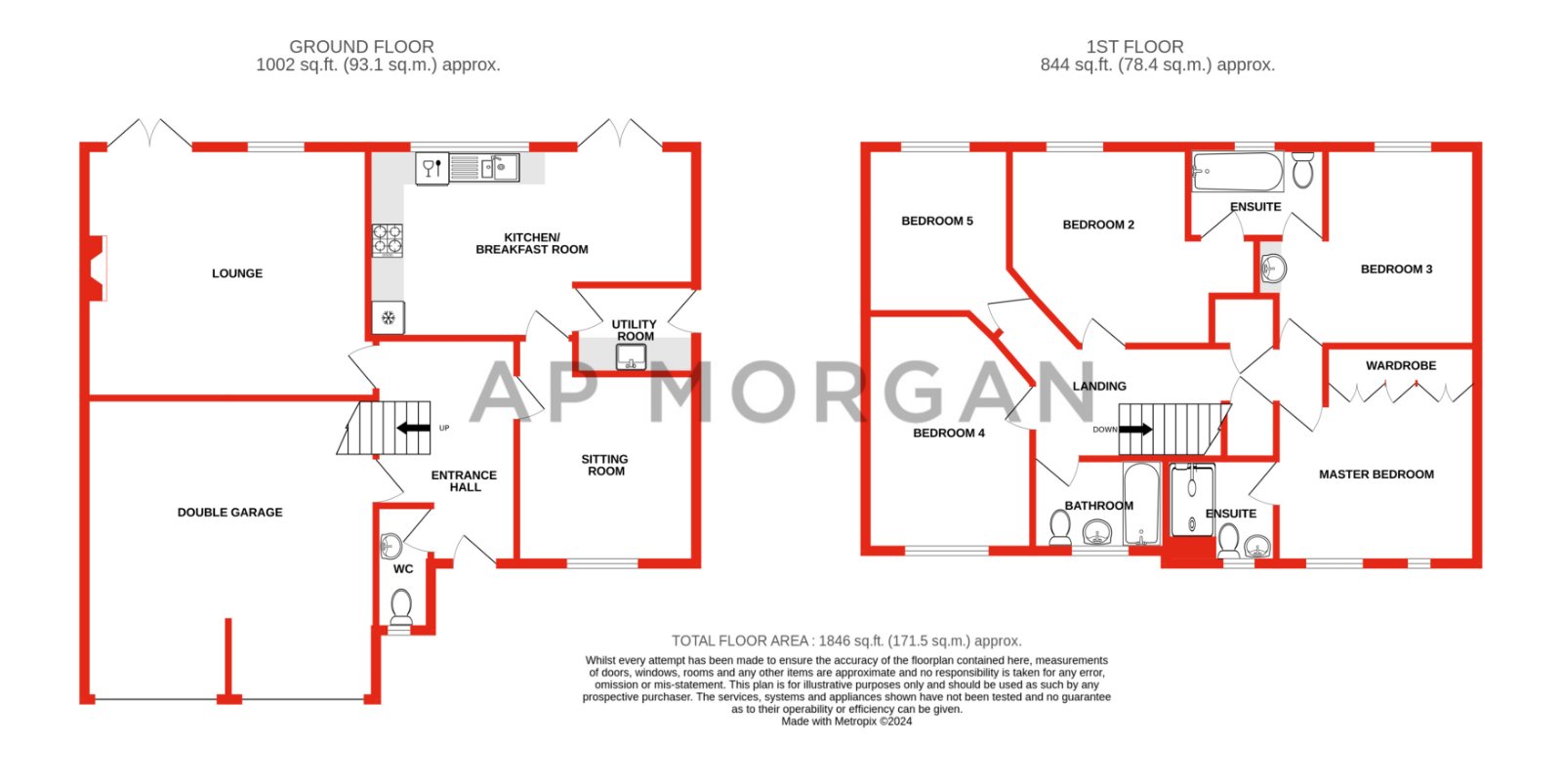 5 bed house for sale in Haydock Road, Catshill - Property floorplan