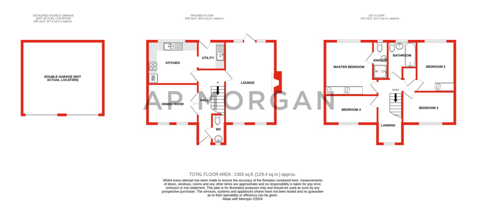 4 bed house for sale in Malvern Road, Bromsgrove - Property floorplan