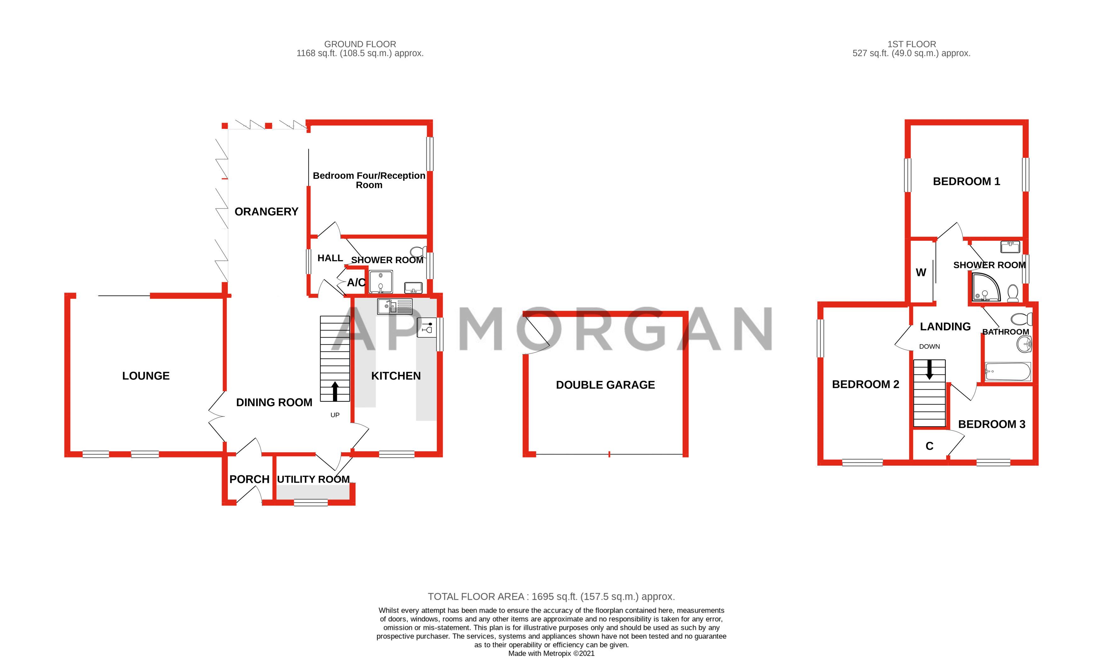 4 bed house for sale in Tanwood Close, Callow Hill - Property floorplan