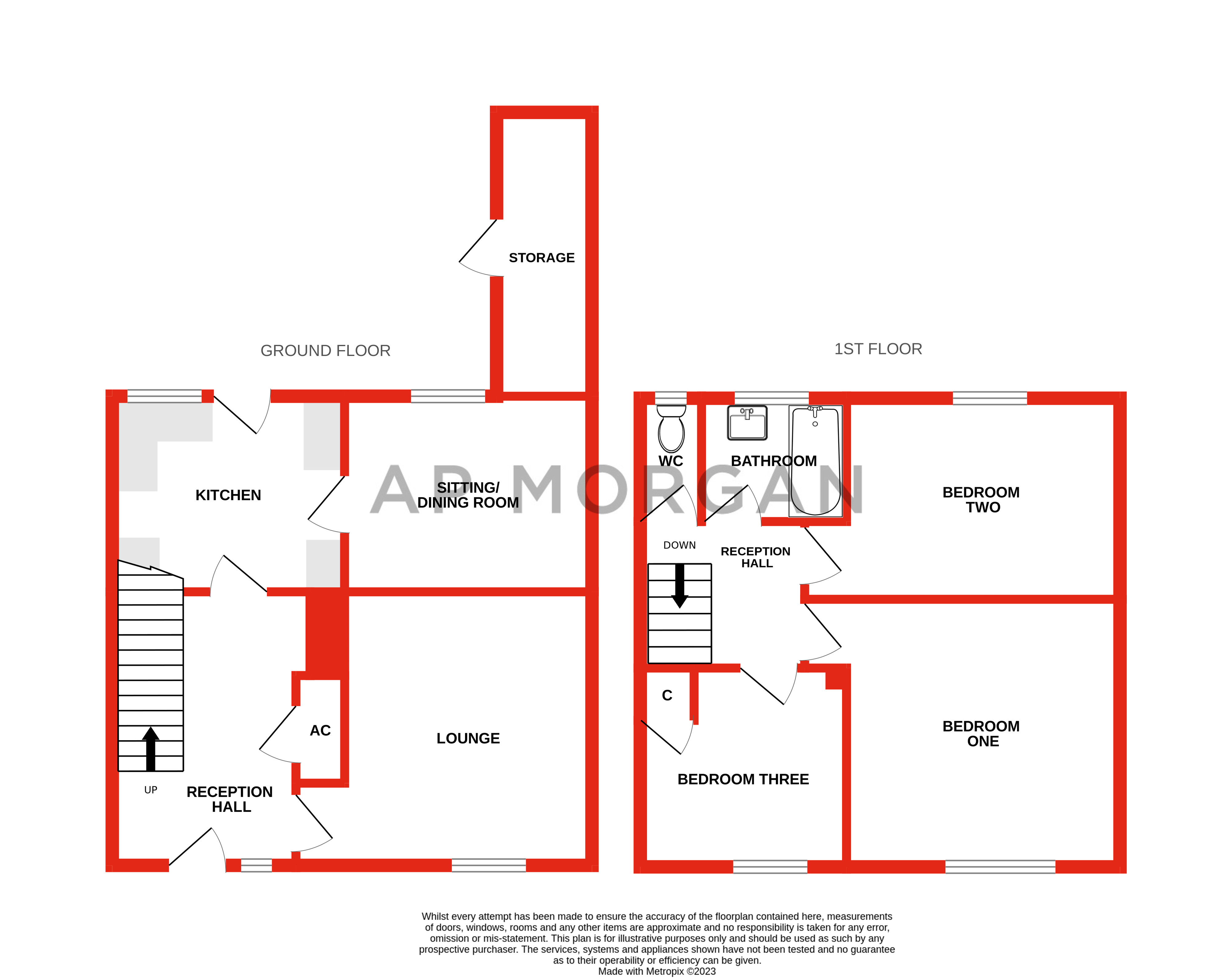 3 bed house for sale in Neville Close, Abbeydale - Property floorplan