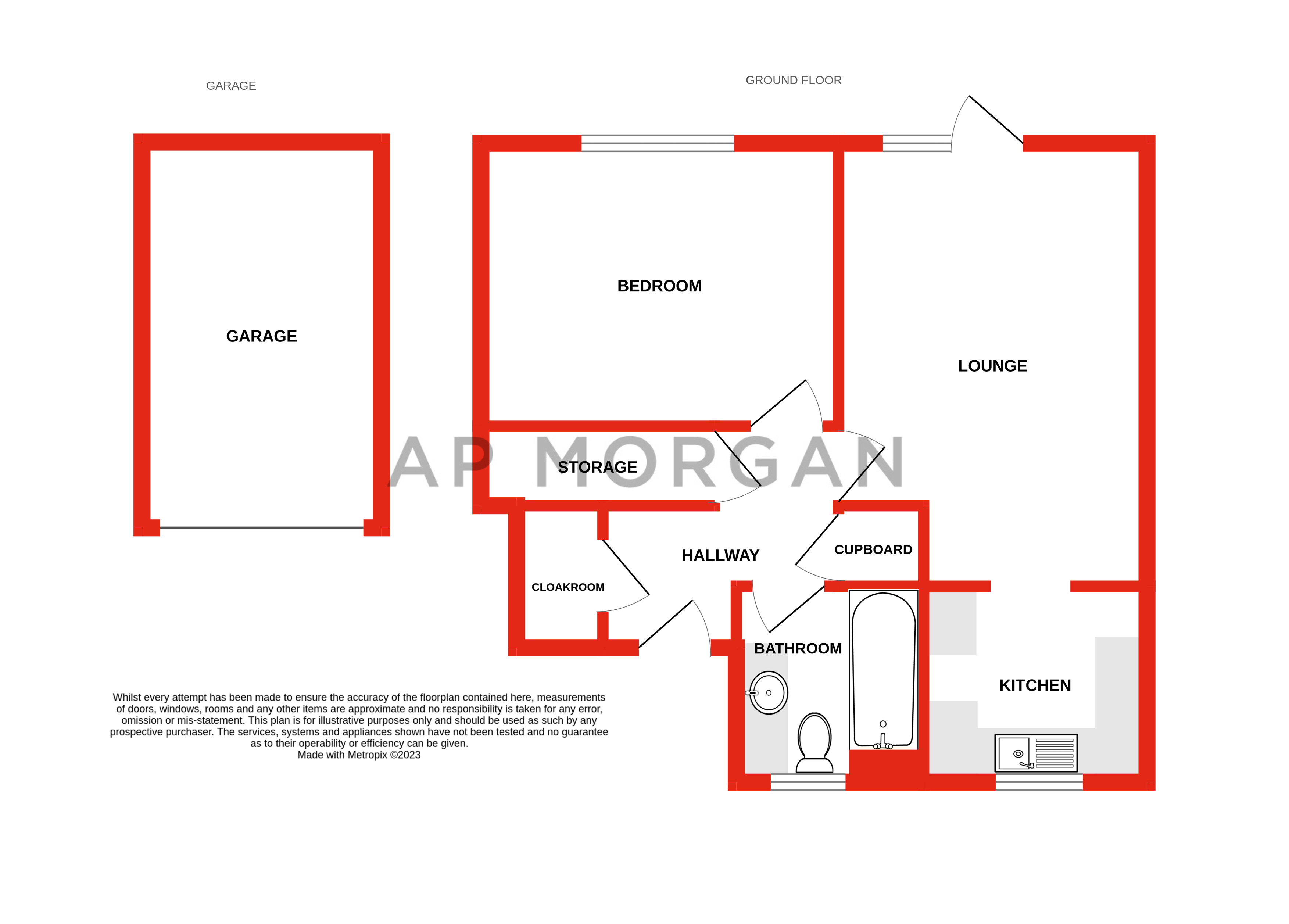 1 bed maisonette for sale in Ryton Close, Matchborough West - Property floorplan