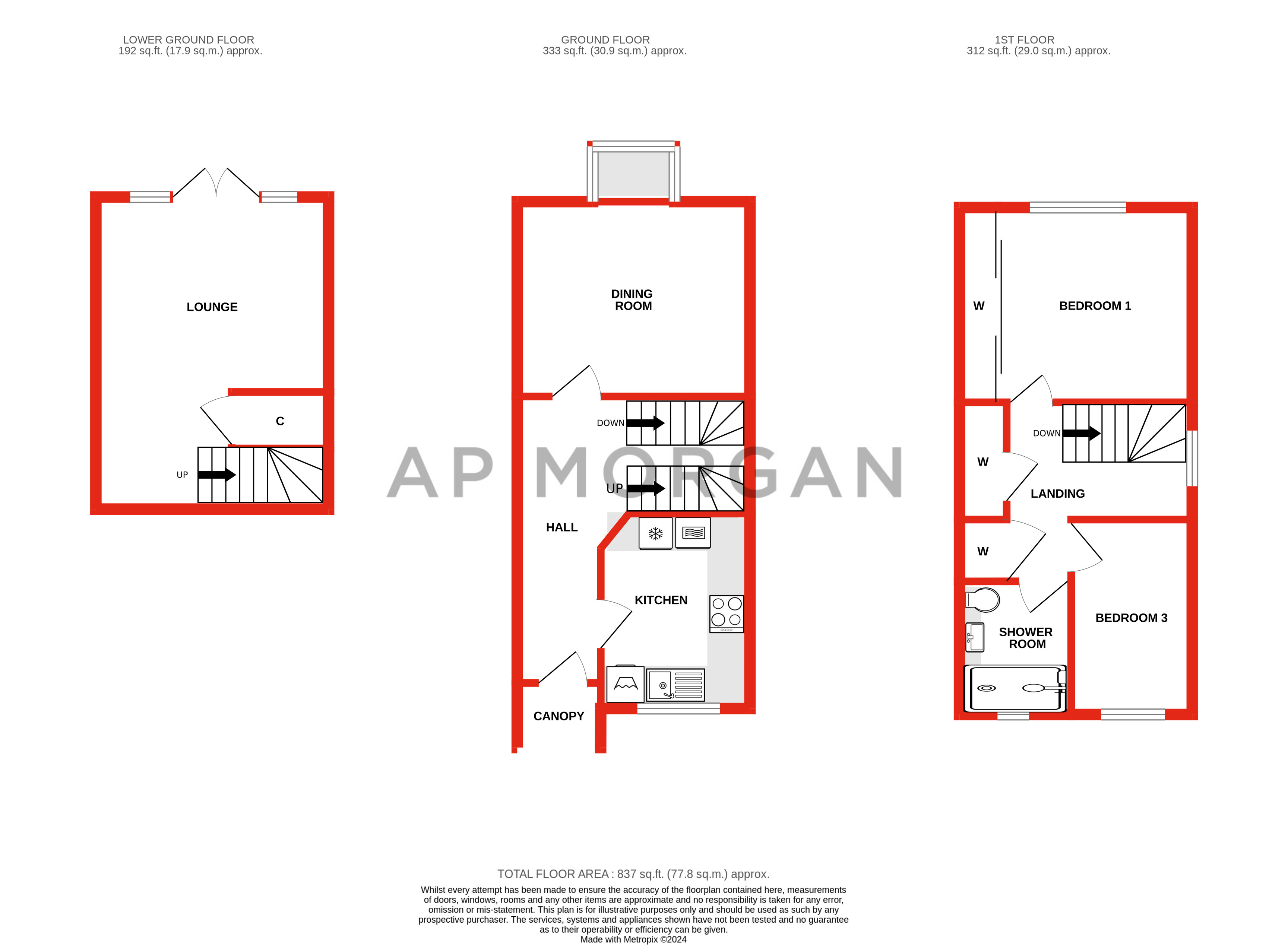 2 bed house for sale in Minworth Close, Redditch - Property floorplan
