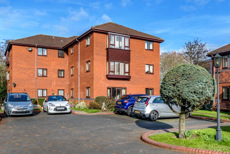 A purpose built, one bedroom ground floor apartment, occupying a separate block within the popular Housman Park retirement complex.
A secure entrance fronts the property gaining access to the apartment. <br/><br/>The layout briefly comprises: Entrance hall, with useful storage cupboard to right hand side. Open plan living space, with window to rear, modern wall mounted electric heater with controls and carpet to floor. The kitchen is open to this, offering a window to rear, wall and base units, work surface with inset sink, room for appliances and socket for a microwave. Double bedroom, with window to side, night storage heater, fitted wardrobe and useful walk-in storage cupboard. Shower room, with shower enclosure, white w.c. and sink, sparkle effect wall panels, airing cupboard and towel rail. <br/><br/>The block has access to attractive communal gardens with seating areas, plus the main complex where there is a community room, hair salon, laundry amenities and weekly activities.
For a charge, you can arrange to eat in the dining room or have food brought to your apartment. If needed a brief morning check visit from centre staff can be requested.  There is also a lifeline emergency call facility and the possibility of a parking permit if you have a car. <br/><br/>The complex is highly sought after for its close proximity to the High Street Shops, cafe's, restaurants and pubs, as well as medical and treatment centres, the library, Bromsgrove Leisure Complex with a swimming pool and gymnasium and the main Community Hub within the council house.