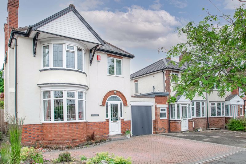 A delightfully presented three-bedroom link-detached property situated in a sought-after area of Halesowen located on a quiet street. <br/><br/>In brief, this property comprises; A storm porch, an entrance hallway leading off to the first reception room, this benefits from a large feature bay window allowing lots of natural light to flood in as well as a fireplace, further to this are double doors onto a delightful second reception room which benefits from a feature fireplace also, and access onto the rear patio. At the end of the hallway is a well-proportioned kitchen that benefits from having an integrated four-ring gas burner stove and oven, as well as having space for other appliances such as a tumble dryer and washing machine in the side-extension, as well as a fridge-freezer and countertops in the garage. Lastly on the ground floor is a W.C.<br/><br/>The first floor lends itself to three good-size bedrooms, the first of which is a double with space for wardrobes, the second is also a double with space for wardrobes, as well as a good-size single bedroom. Lastly on the first floor is a family bathroom with a bath and overhead shower unit. <br/><br/>Externally this property boasts a stunning mainly laid to lawn rear garden, with attractive, planting borders, trees, and scattered shrubbery. Accessible from the side extension and second reception room is a good-size initial decked area that makes for a lovely alfresco dining space, further to this is a second dining area at the top of the garden, which also accommodates a garden shed. <br/><br/>Amenities are located close by with Halesowen town centre being just a short drive away, which has plenty of shops, highly regarded primary and secondary schools, as well as Halesowen college providing further education. Leasowes Park is also located nearby which offers beautiful walks surrounding a lake, woodland, canal, streams and even a man-made waterfall.