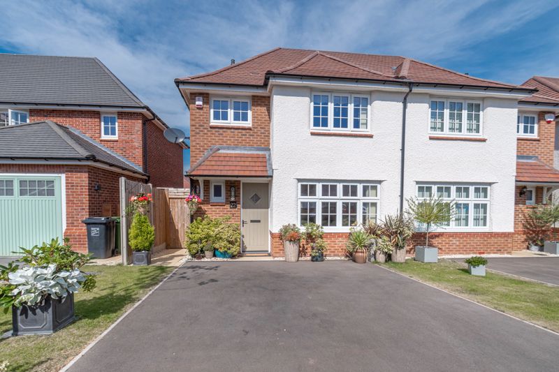 <br/><br/><p ><span >An impressive three-bedroom, semi-detached family home, placed in a highly sought-after and modern residential area in Webheath, Redditch.</span></p><p ><span >The ground floor accommodation comprises: Entrance hallway with a handy under-stairs cupboard and guest WC, all laid with Karndean flooring, spacious lounge, extensive kitchen/dining room providing integrated appliances (double oven, electric touch hob, fridge, frost free freezer, and dishwasher). The kitchen further benefits from a cupboard utility area, an inset sink, Quartz Silestone worktops and Amtico flooring. </span></p><p ><span >The first-floor landing establishes: Master bedroom with two fitted wardrobes, en-suite shower room with Amtico flooring, double bedroom two with fitted wardrobes and a view to the rear garden, good-sized bedroom three, and the family bathroom providing a bath with overhead shower, sink and WC, along with Amtico flooring. </span></p><p ><span >To the rear is a landscaped garden with an initial patio area perfect for garden furniture, then down to a well-maintained lawn with stone borders. To the front of the property is a private driveway providing ample off-road parking, a well-maintained front garden and side gate access to the rear.<br/><br/></span></p><p ><span >Well situated in a prime location of Webheath, there is easy access to well-regarded local schools, shops, and amenities. Redditch Town Centre is a short ride away boasting an assortment of further amenities including shops, restaurants, and a cinema along with the local bus and train stations. It is also conveniently placed to access national motorway networks (M5 and M42).</span></p>