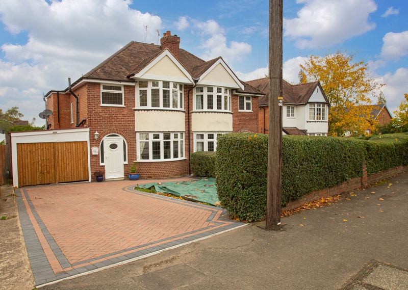 A most appealing, three bedroom traditional semi detached property placed on a large plot, boasting a unique, restored, vintage 1950's kitchen/diner. <br/><br/>The layout briefly comprises: Welcoming entrance hallway. Well-presented lounge, having stylish open fire to grate, replaced pale carpeting and curved bay window to front.  The kitchen/diner has a glazed door from the hallway, ample dining space and French doors opening to the garden. The kitchen is fronted by a breakfast bar with room for appliances beneath. The original units offer ample storage fronted by colourful doors and display cabinets, topped with solid wood surfaces, inset with a Belfast style sink, electric hob, built-in oven and grill aside, there is also plumbing for a washing machine.  <br/><br/>The first floor is given over to two spacious double bedrooms, all with room for wardrobes, the original fireplace has been retained in the front bedroom (display only).  The generous single bedroom three is currently utilised as a home office. The upgraded bathroom has a sink with a lit circular mirror above, and the corner bath has a mixer shower. <br/><br/>Outside: To front the large driveway has been block paved which leads to a valuable lean-to storage facility, with double doors to front and single door at the rear, this would take a small car or several bikes. The stunning rear garden will not fail to impress, laid initially with a large patio laid with loose stones. A path meanders down the lawn past a fountain, then on through an arch aside a green house, with a substantial workshop beyond having power and lighting. <br/><br/>Other benefits include: Double glazing, replaced gas central heating boiler, drop down ladder to loft to an insulated replaced roof. <br/><br/>The property is ideally placed for a local shop, pub, rail, bus and road connections, as well as a good choice of shops and leisure facilities within the town centre. 